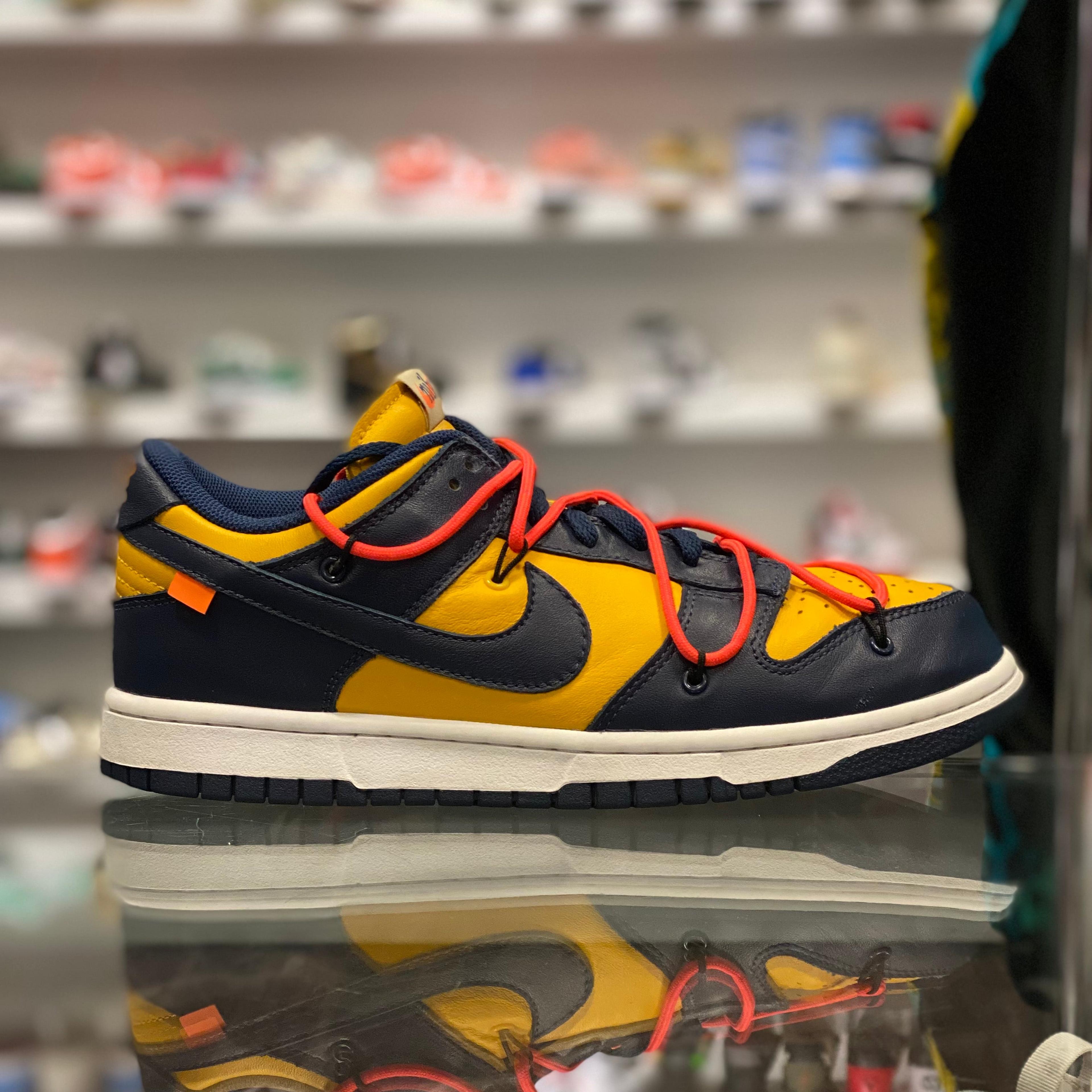 Alternate View 3 of Nike Dunk Low “Off White University Gold Midnight Navy”