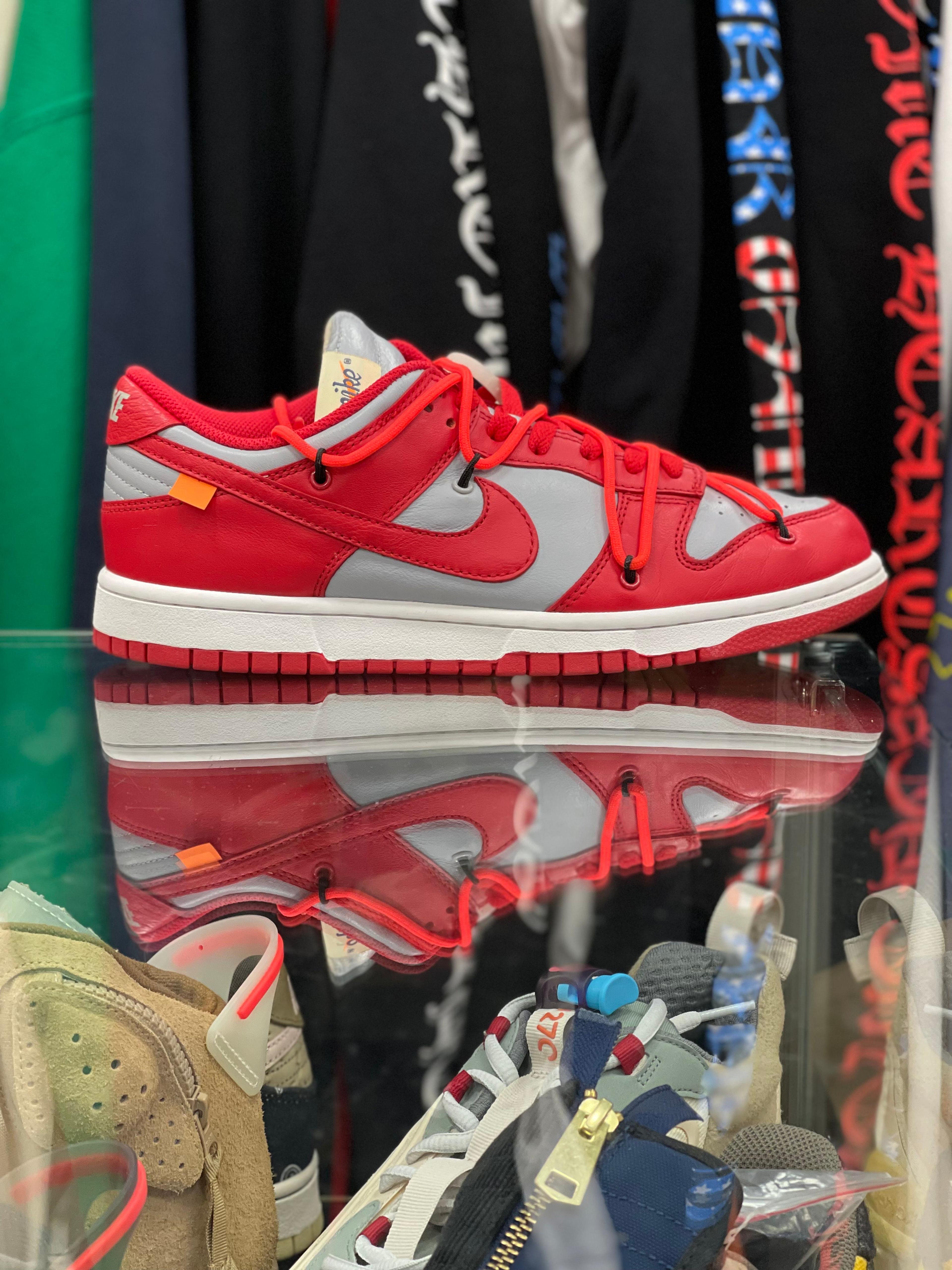 Alternate View 16 of Nike Dunk Low “Off White University Red”