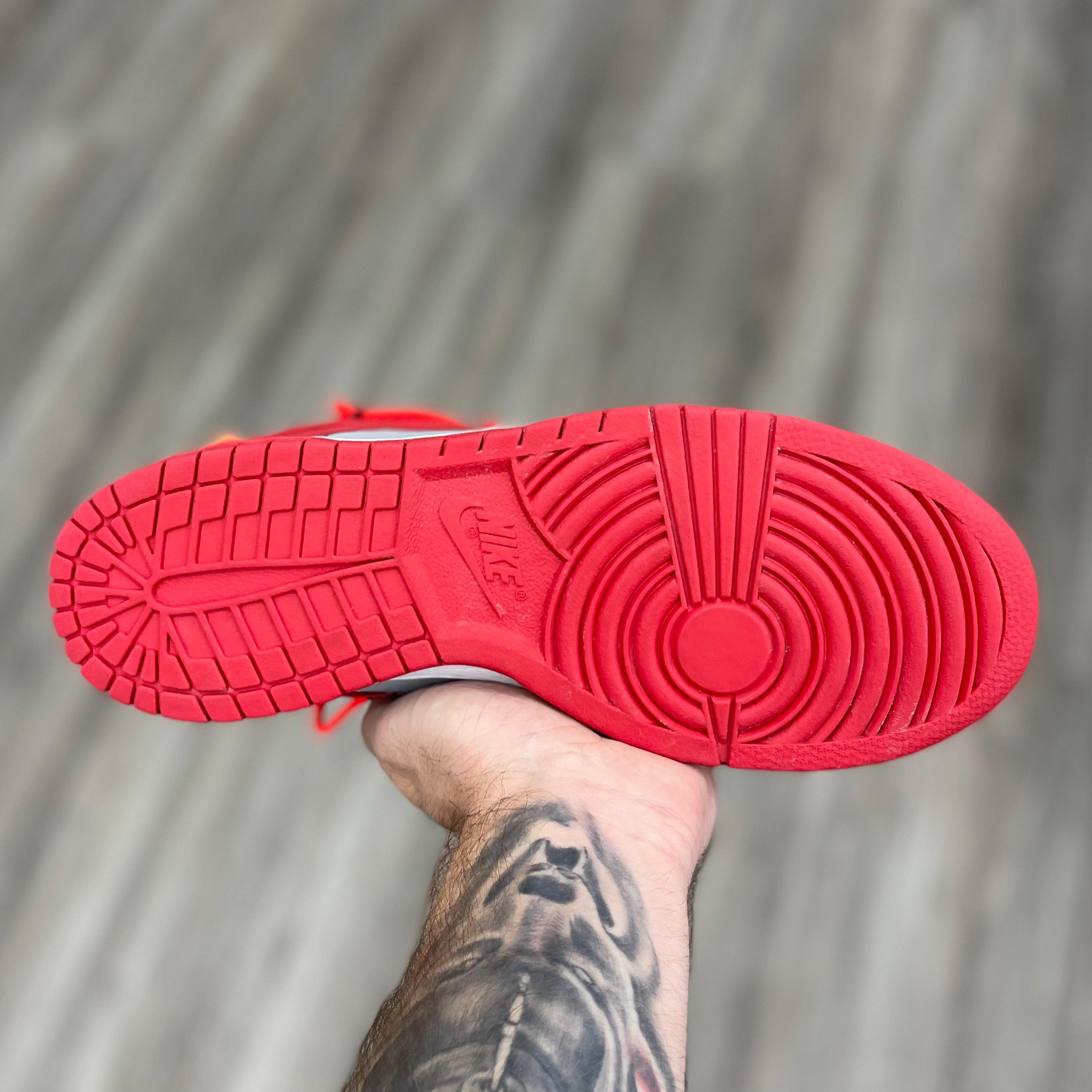 Alternate View 12 of Nike Dunk Low “Off White University Red”