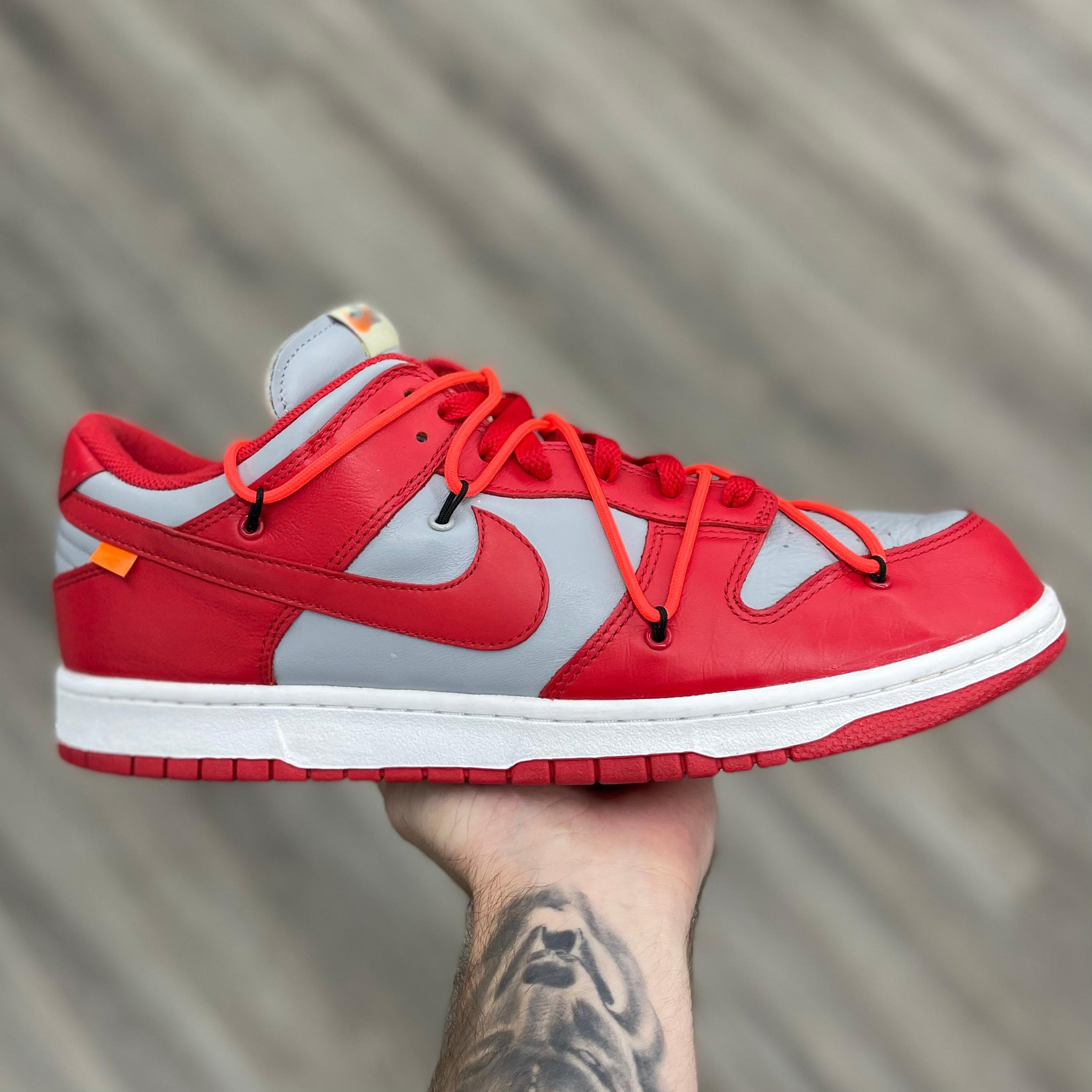 Alternate View 19 of Nike Dunk Low “Off White University Red”