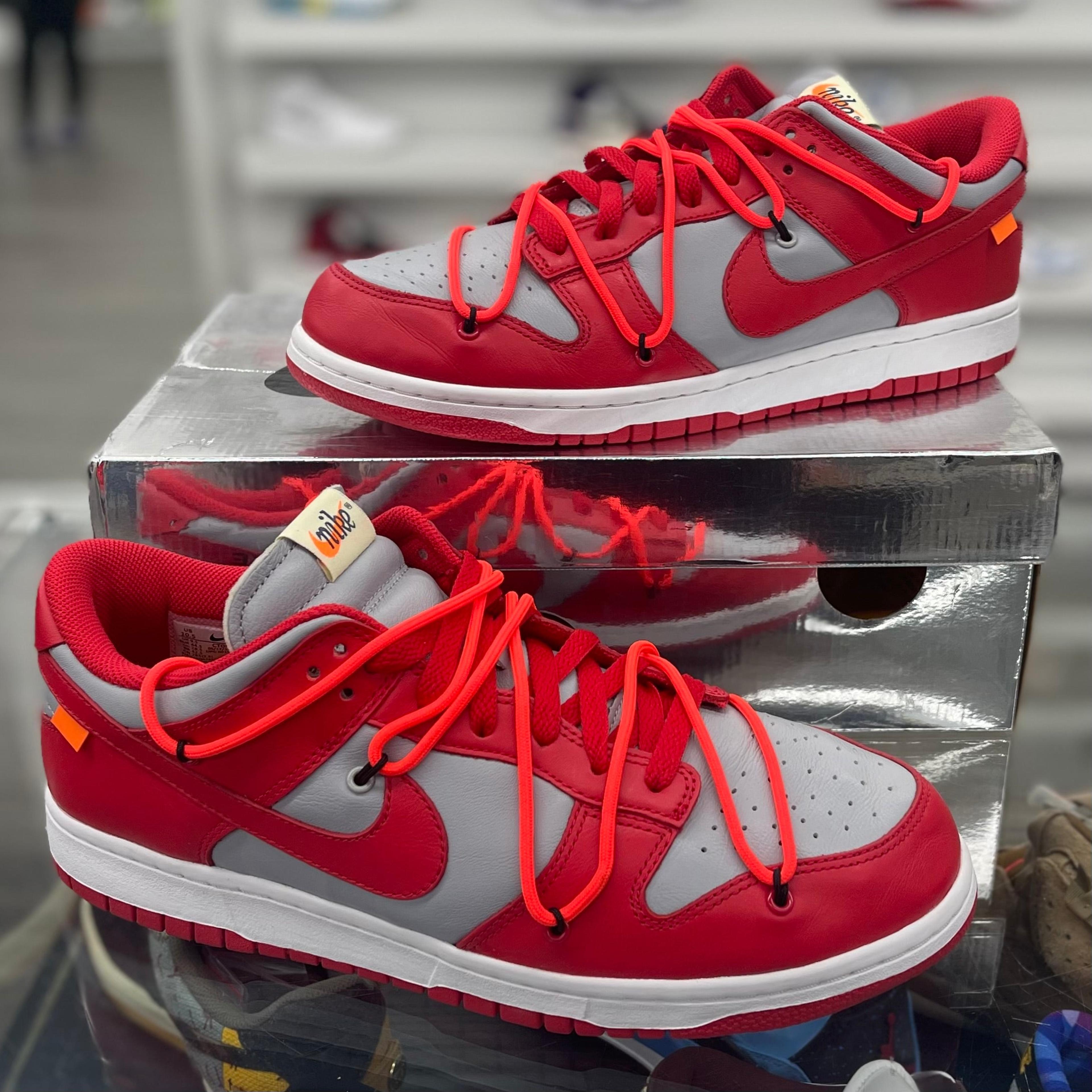 Alternate View 5 of Nike Dunk Low “Off White University Red”