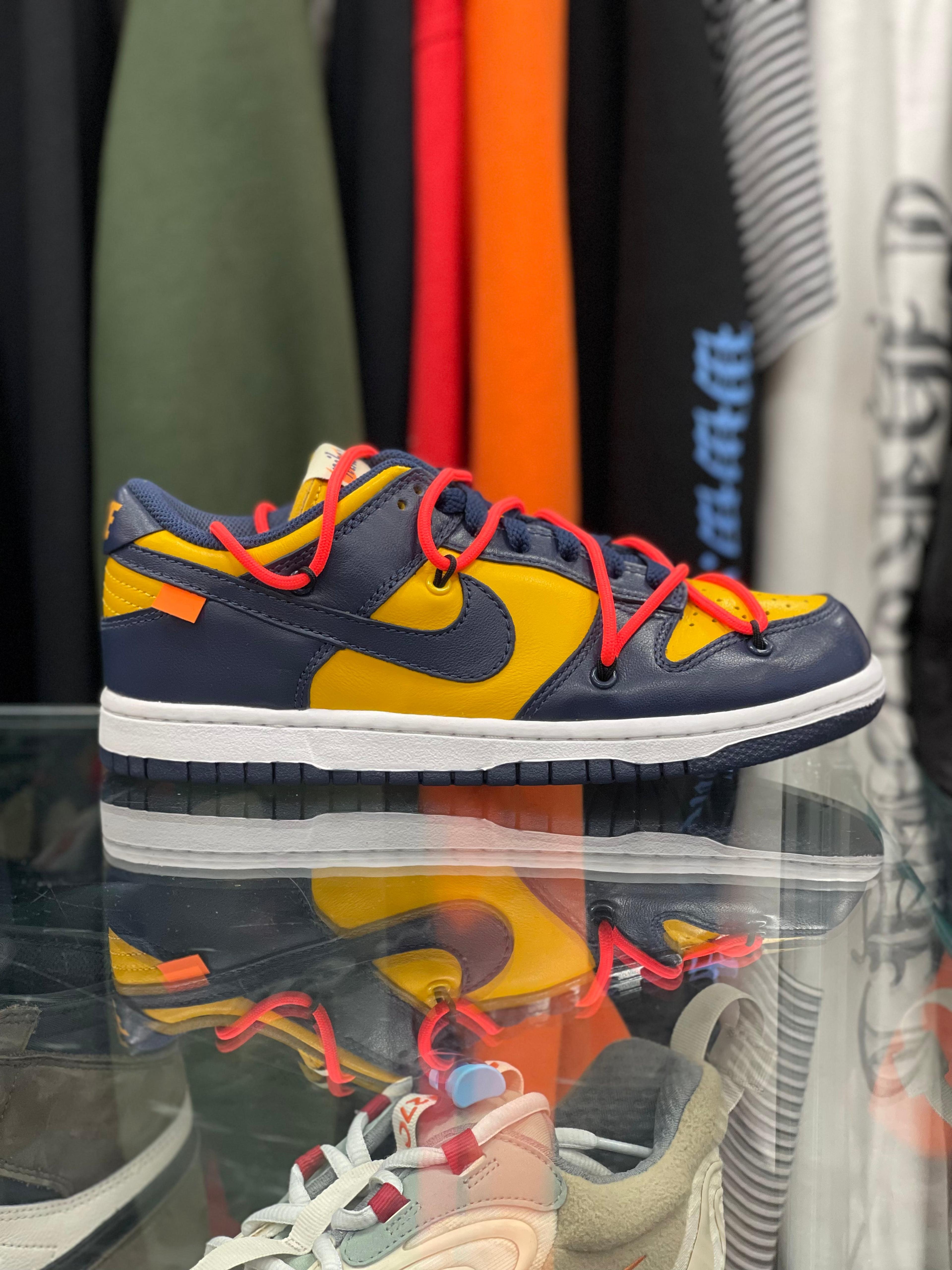 Alternate View 18 of Nike Dunk Low “Off White University Gold Midnight Navy”