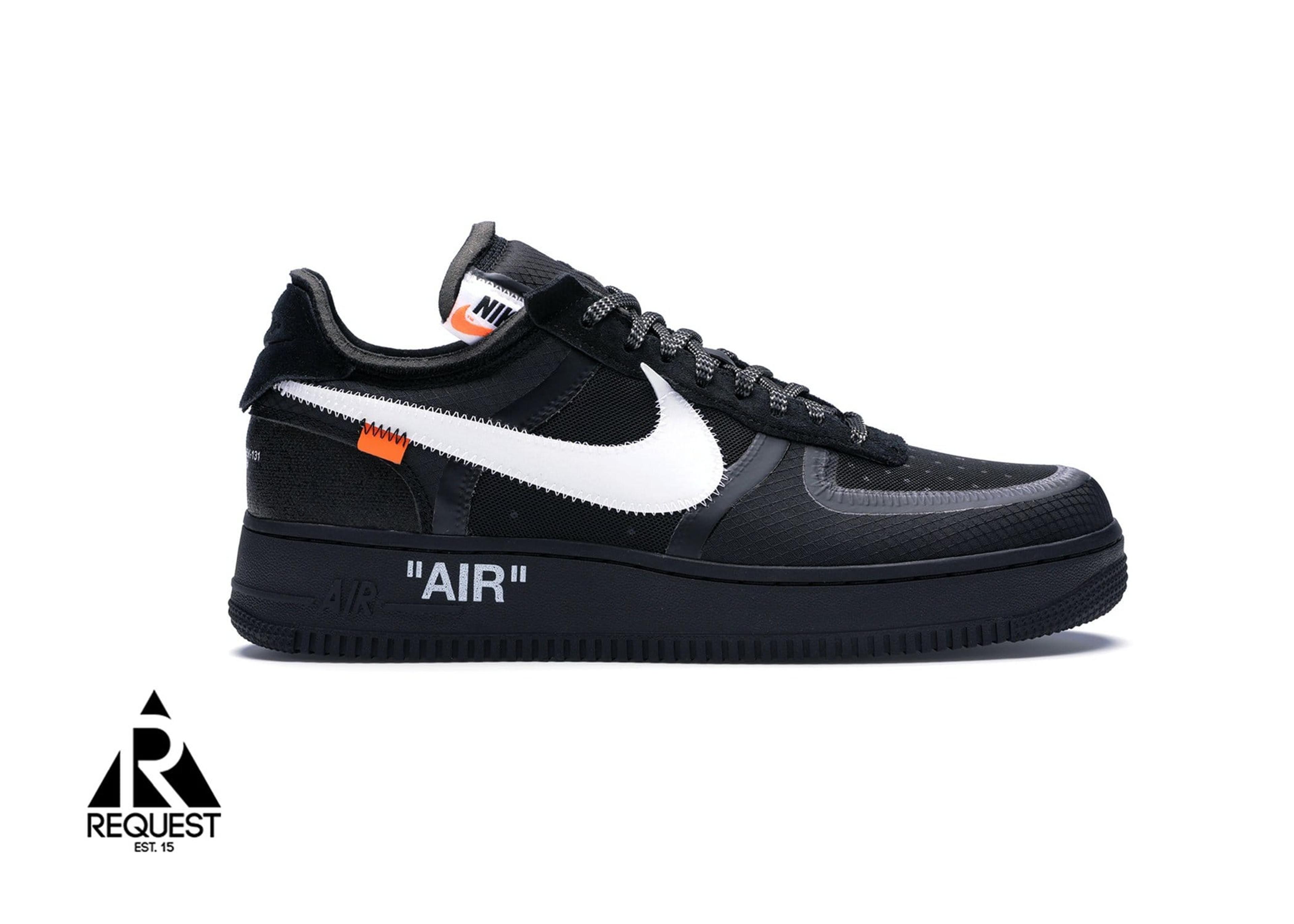 Nike Off White Air Force 1 Low “Black”