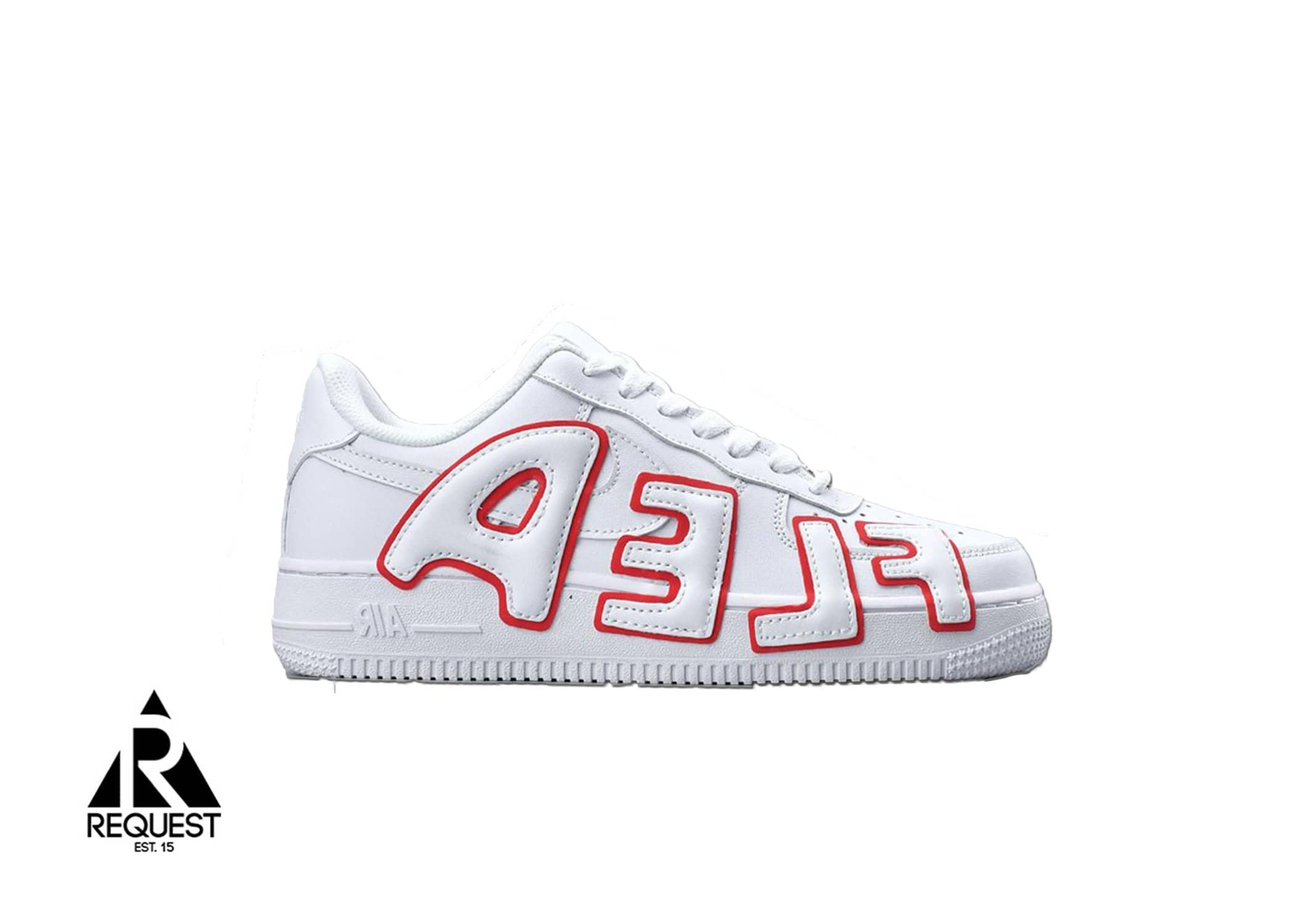 Nike Air Force 1 Cactus Plant Flea Market “Red On White”