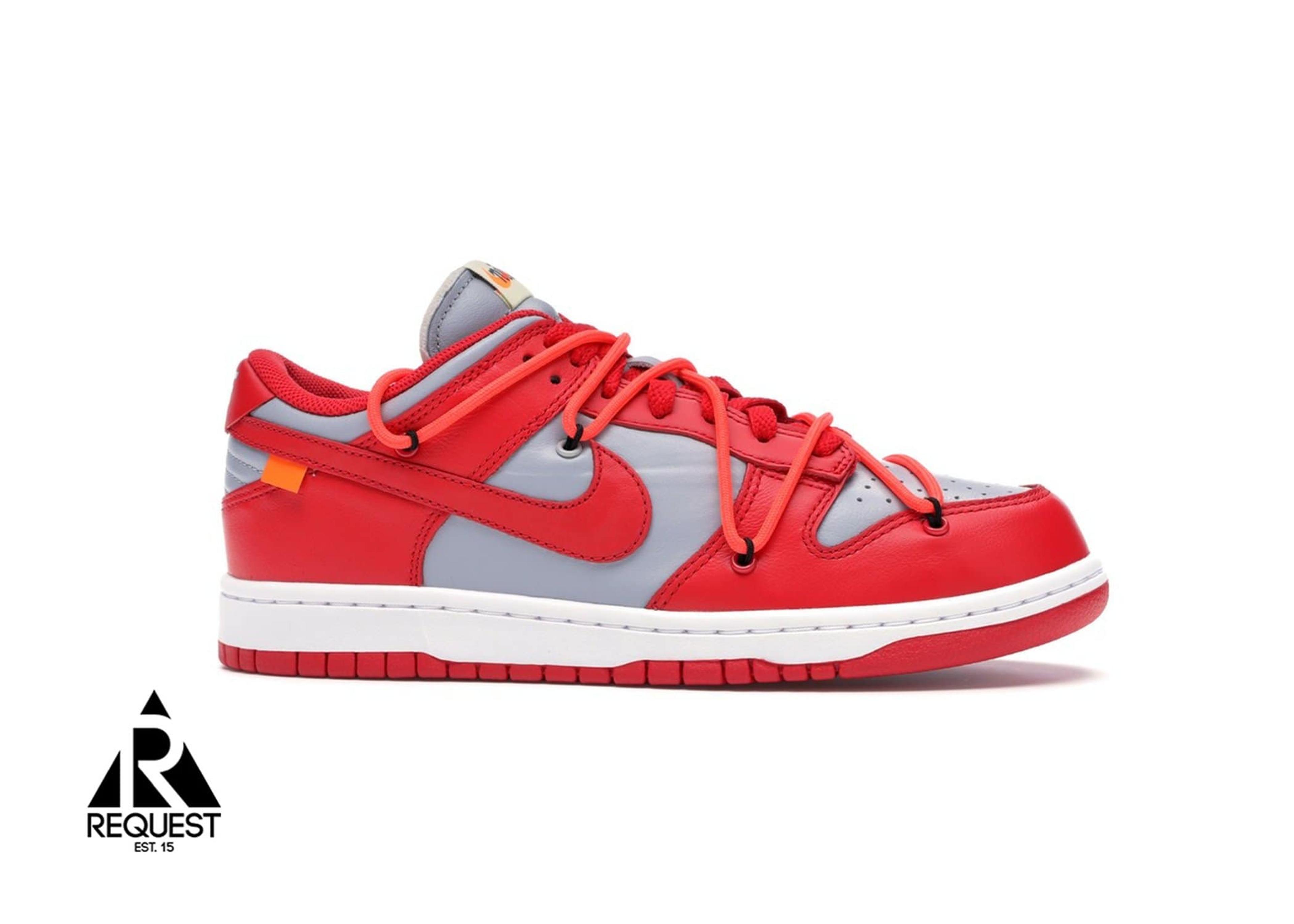 Nike Dunk Low “Off White University Red”