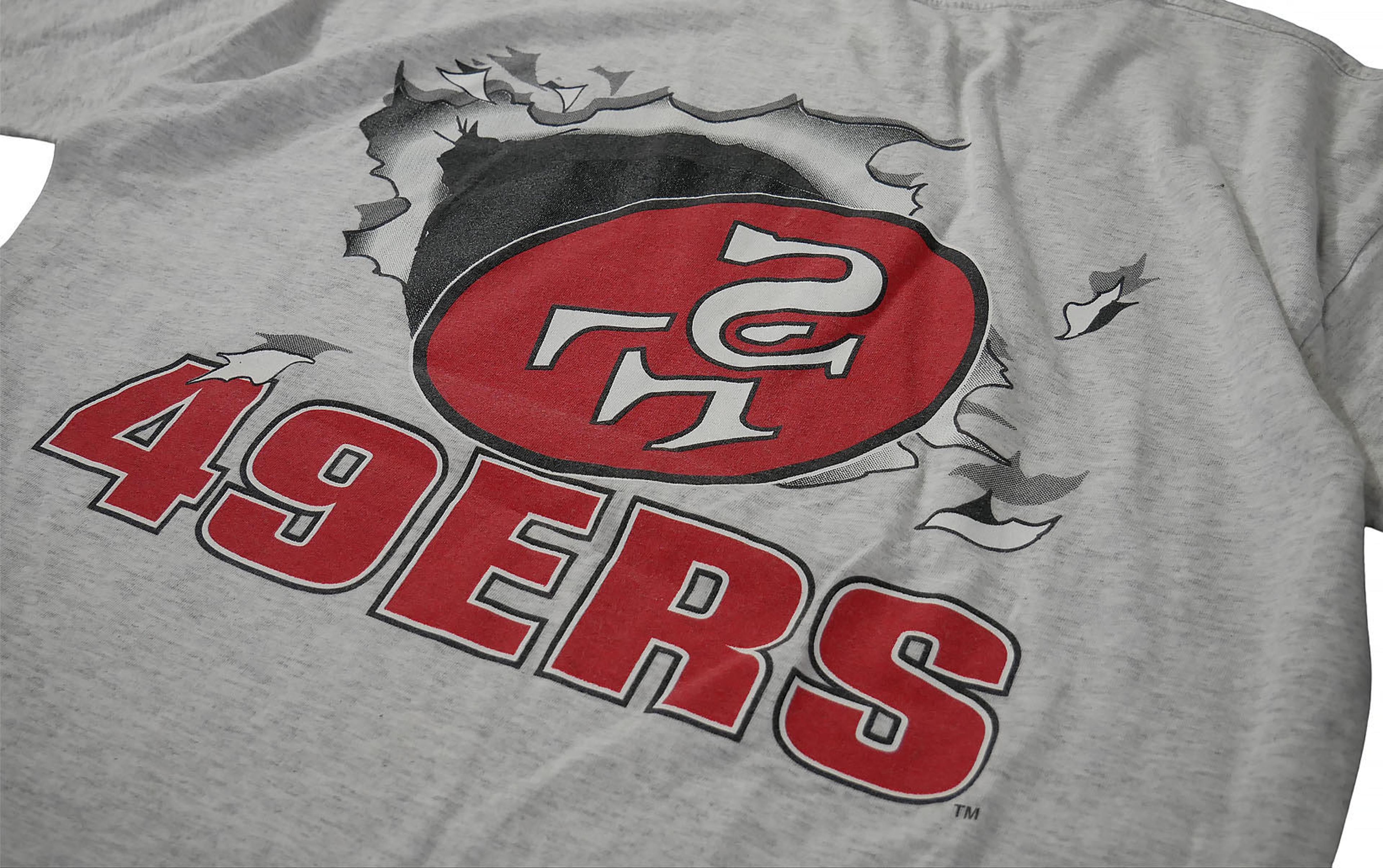 San Francisco 49ers T Shirt  Vintage 49ers Logo Graphic Tee