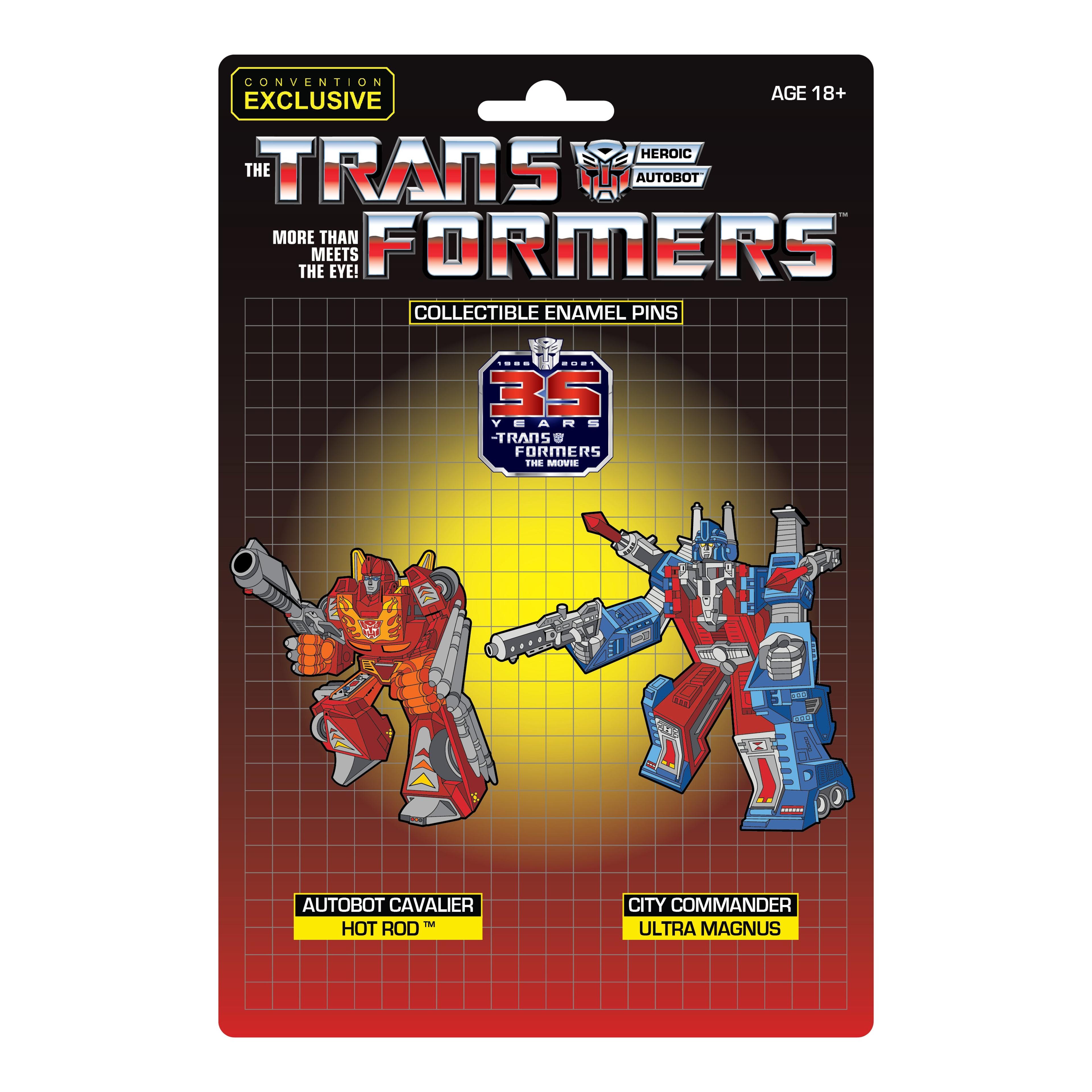 Transformers 35th Anniversary Hot Rod X Ultra Magnus Retro Ename