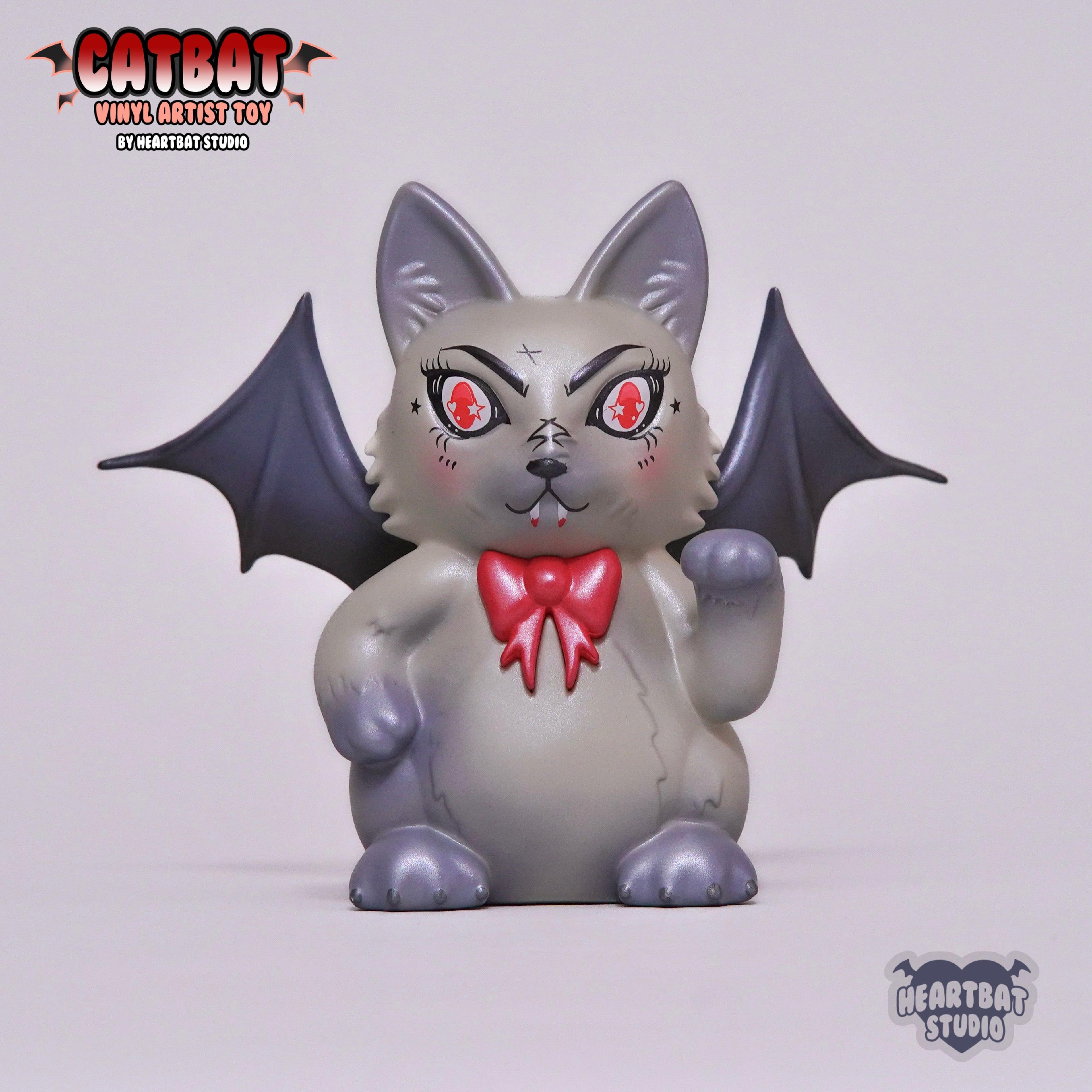 Vampire Catbat Toy by Heartbat Studio