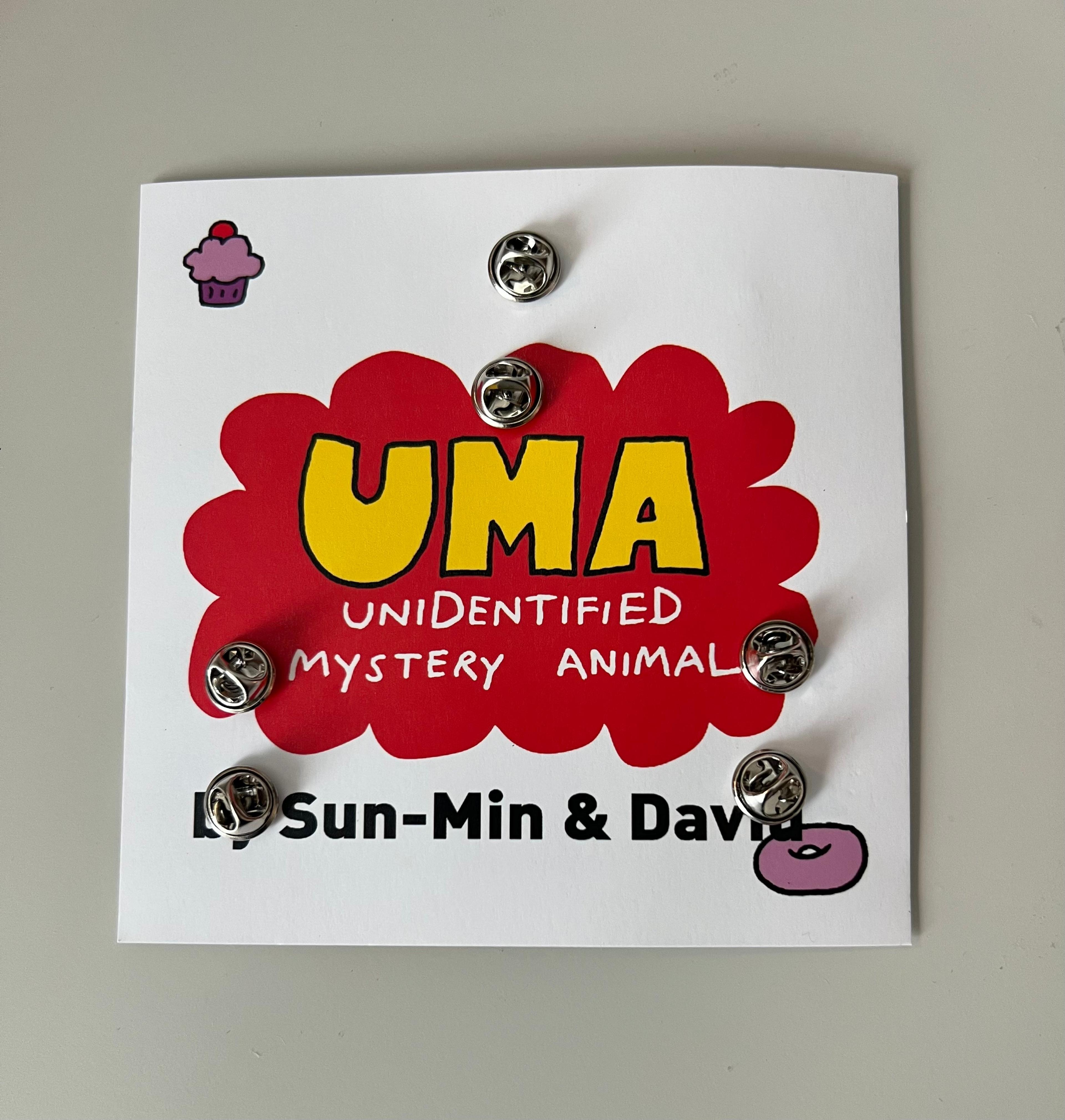 Alternate View 7 of UMA enamel pin set