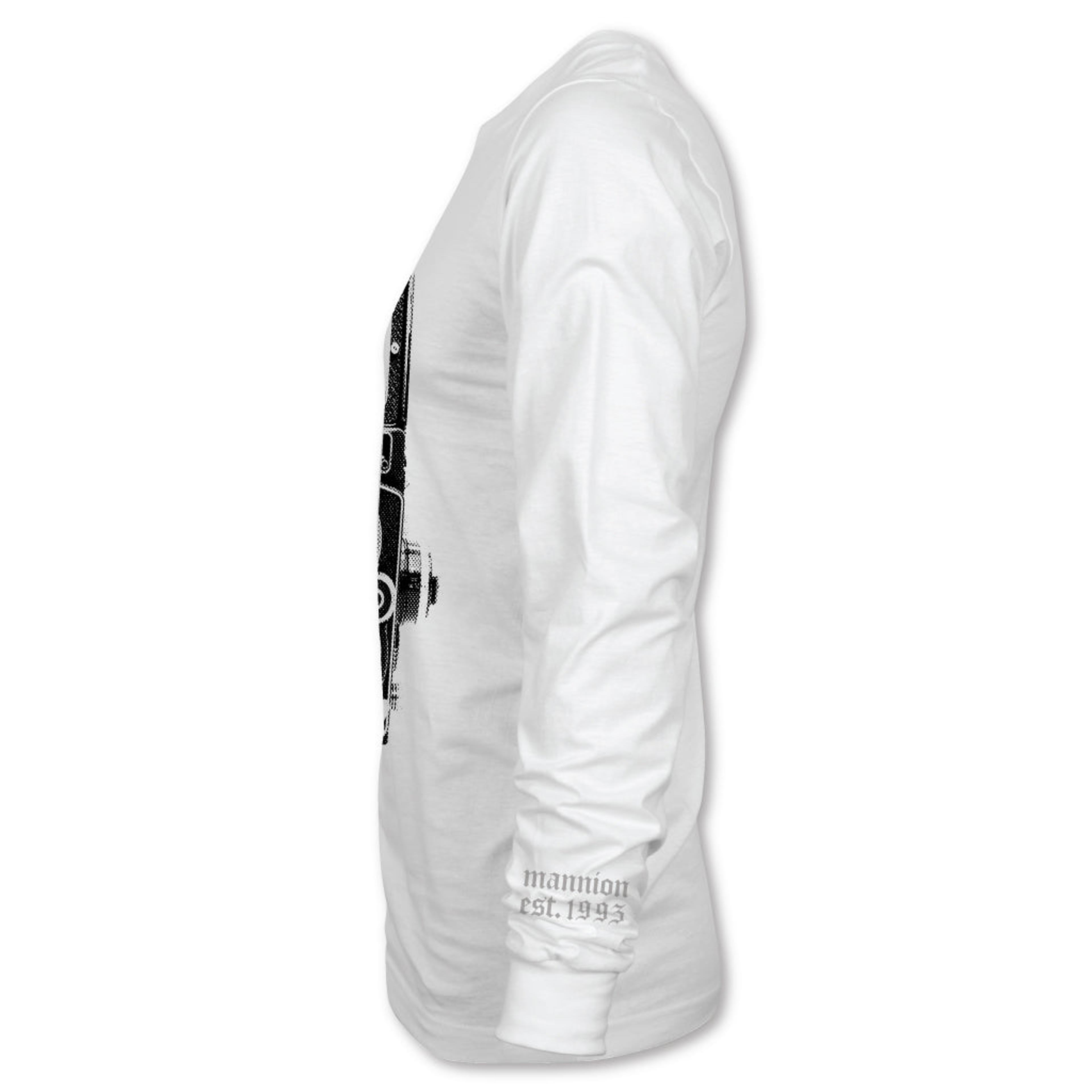 Alternate View 1 of Mannion Flex Long Sleeve White Shirt
