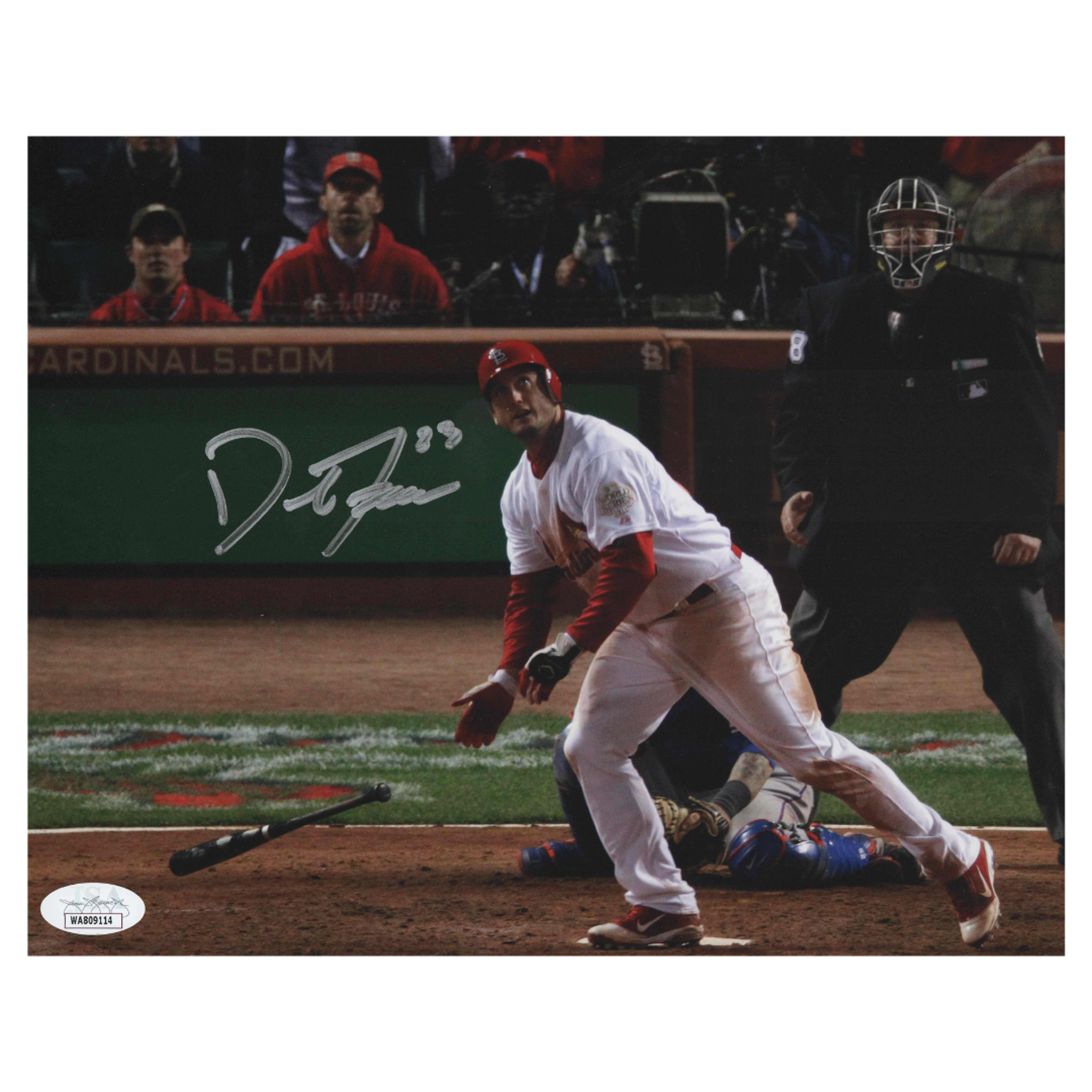 NTWRK - David Freese St Louis Cardinals Autographed Game 6 Hit