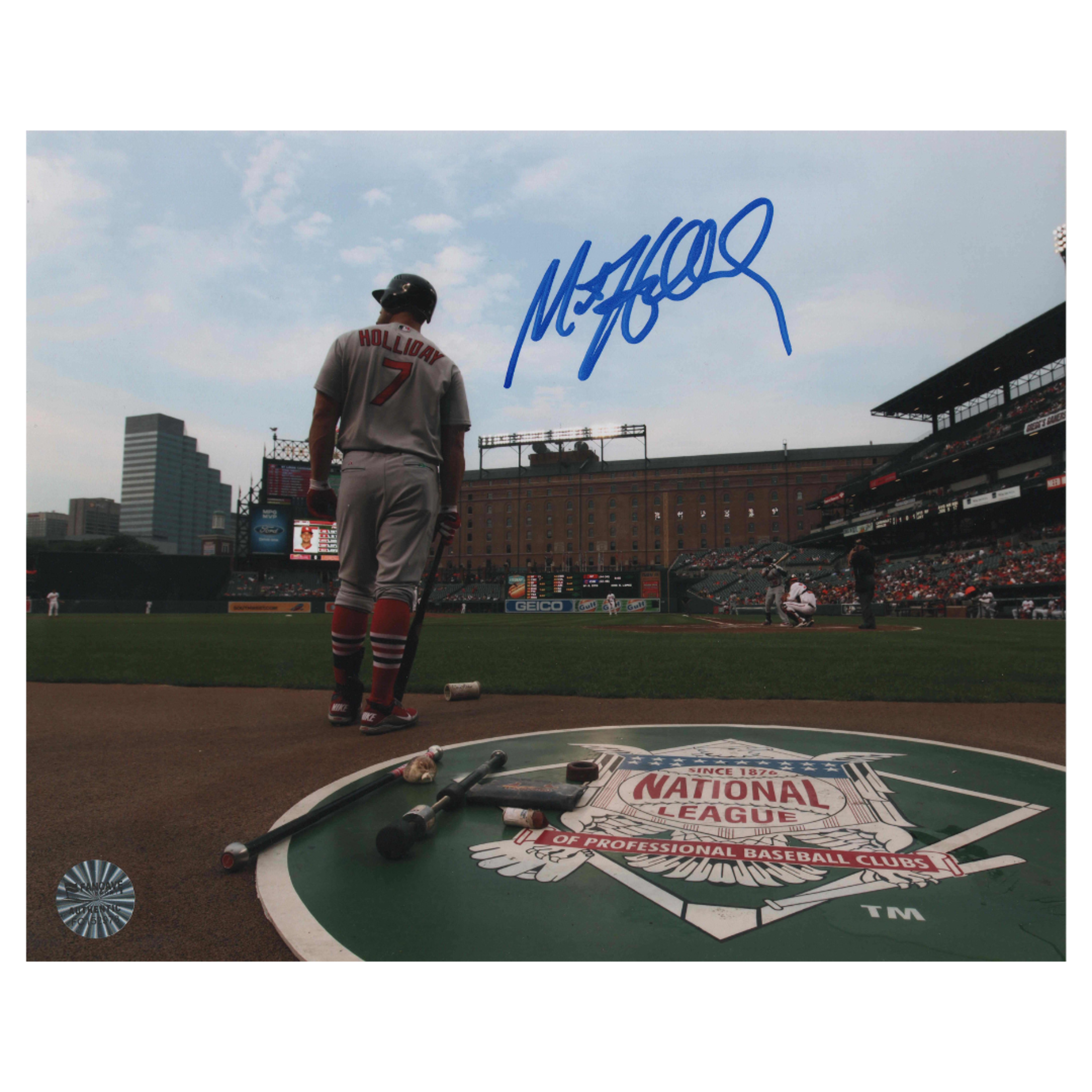 NTWRK - Matt Holliday St Louis Cardinals Autographed Baseball - Fan Cave