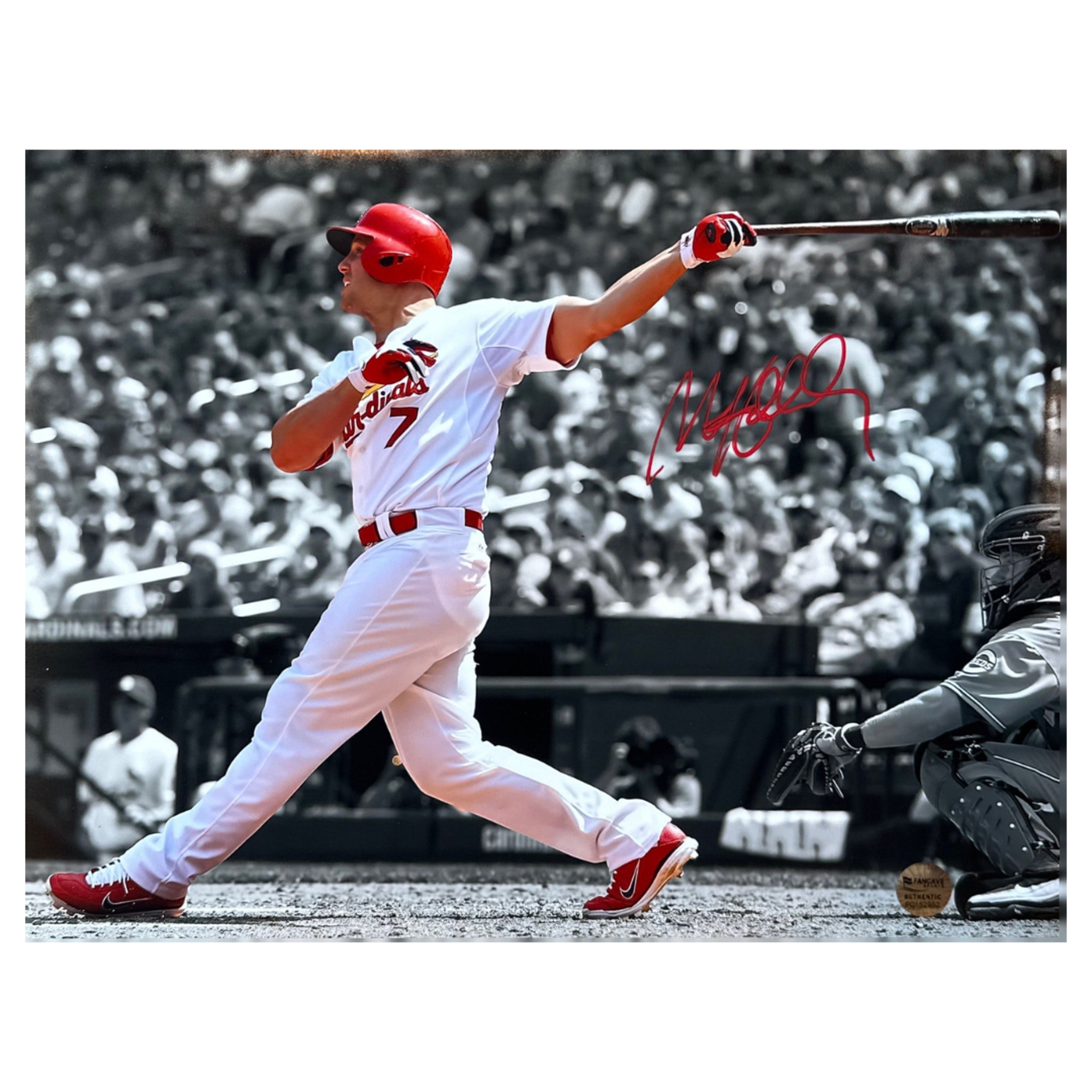 NTWRK - Matt Holliday St Louis Cardinals Autographed Spotlight 11x14 Pho