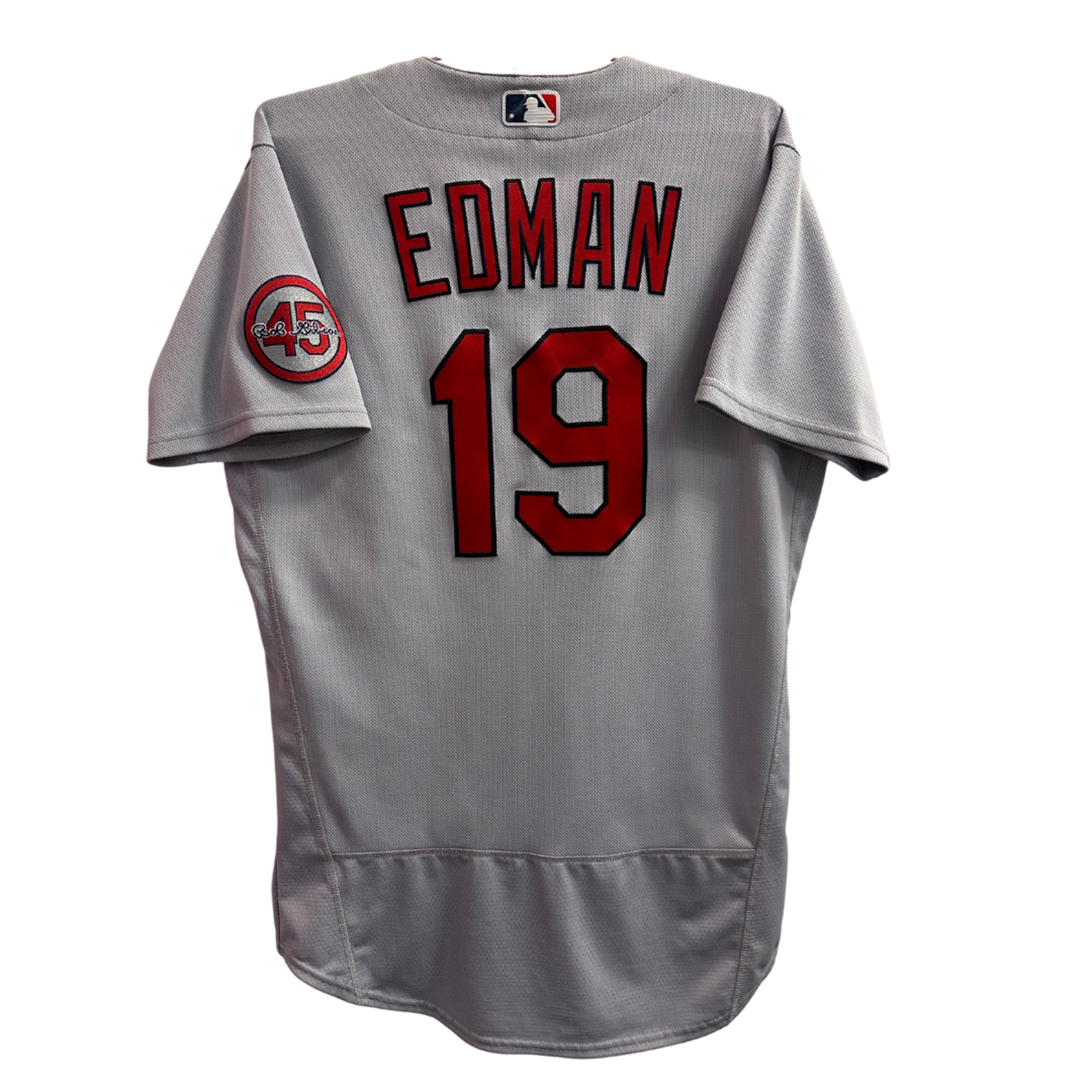 edman game worn jersey