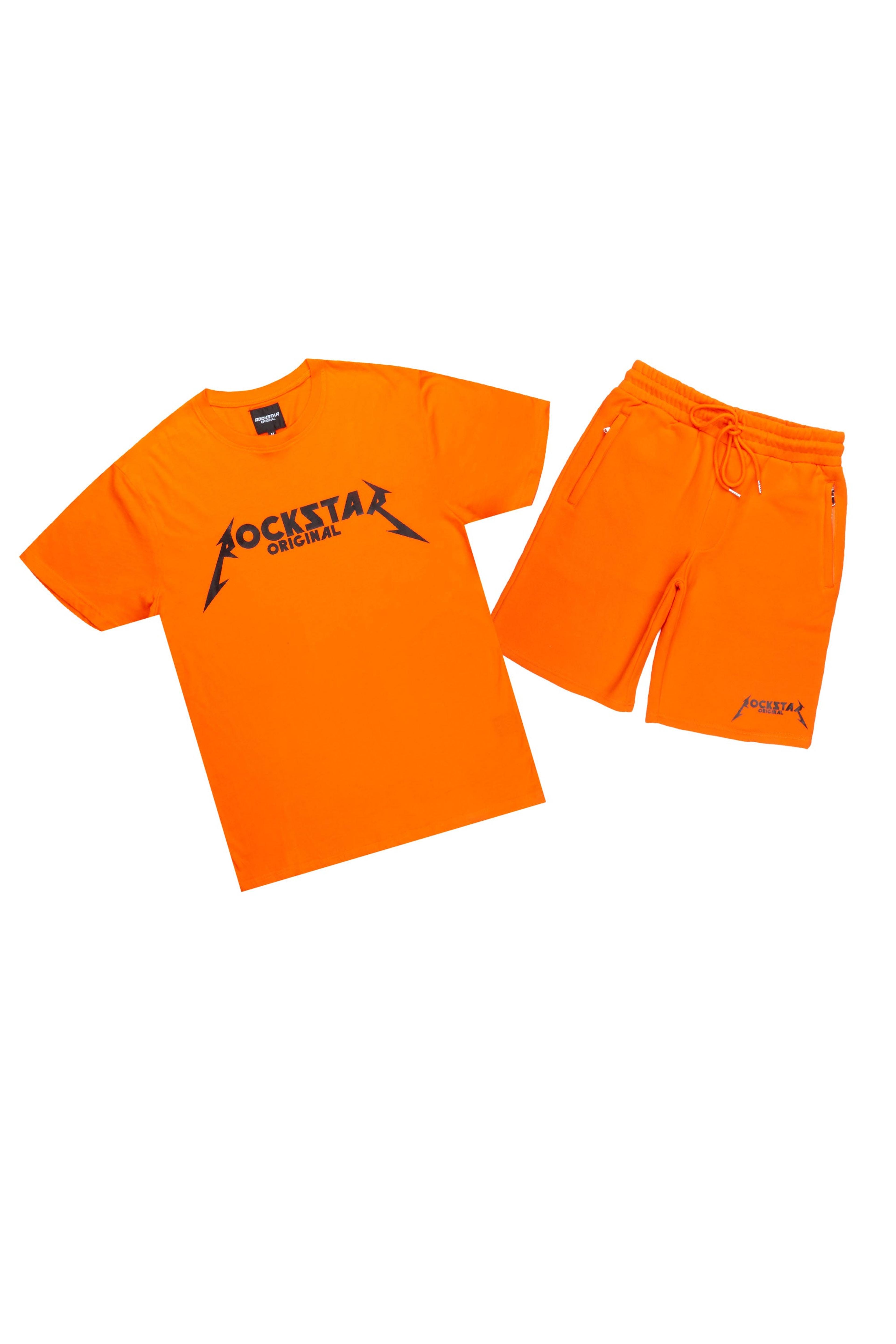 Yaakon Orange T-Shirt/Short Set