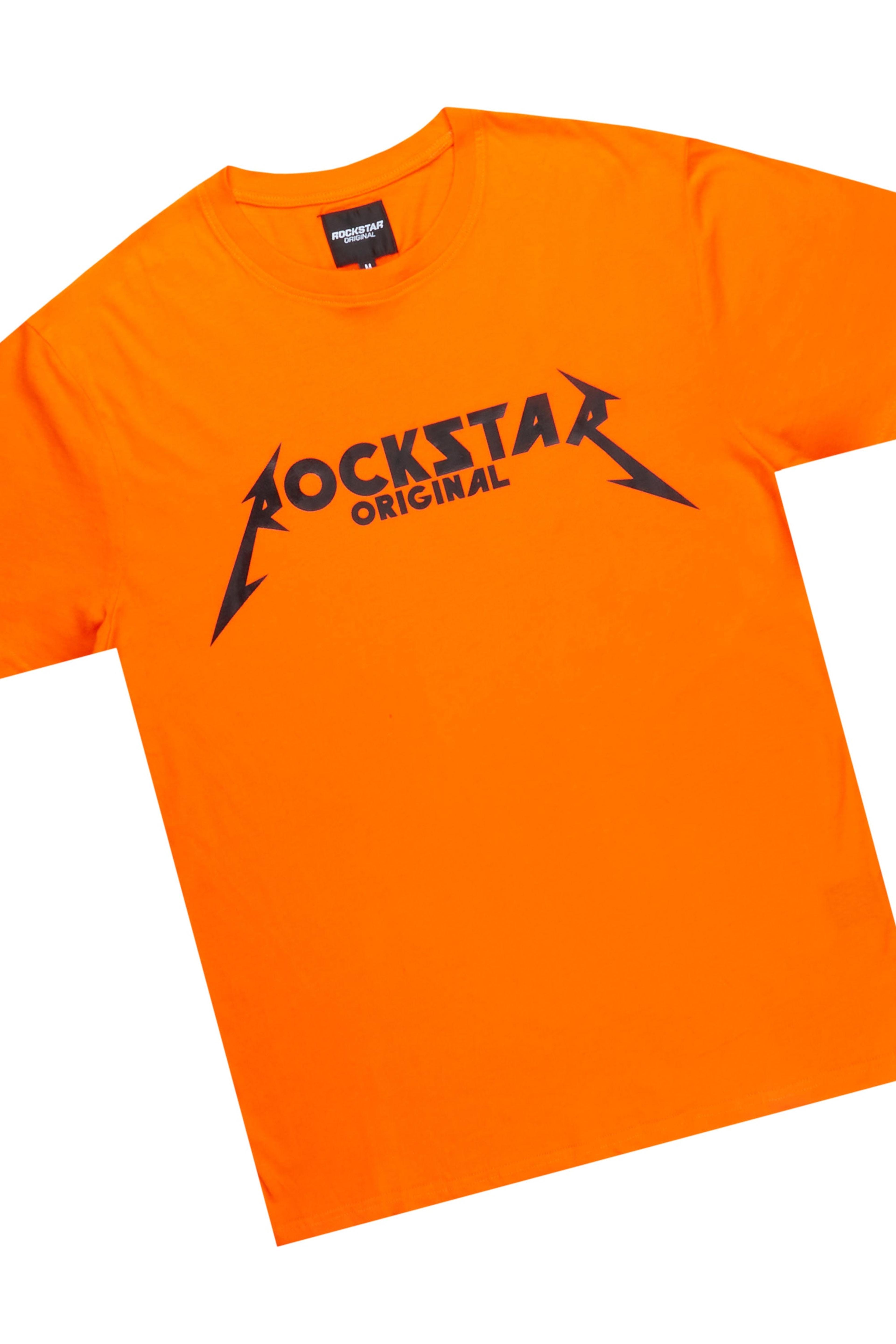 Alternate View 3 of Yaakon Orange T-Shirt/Short Set