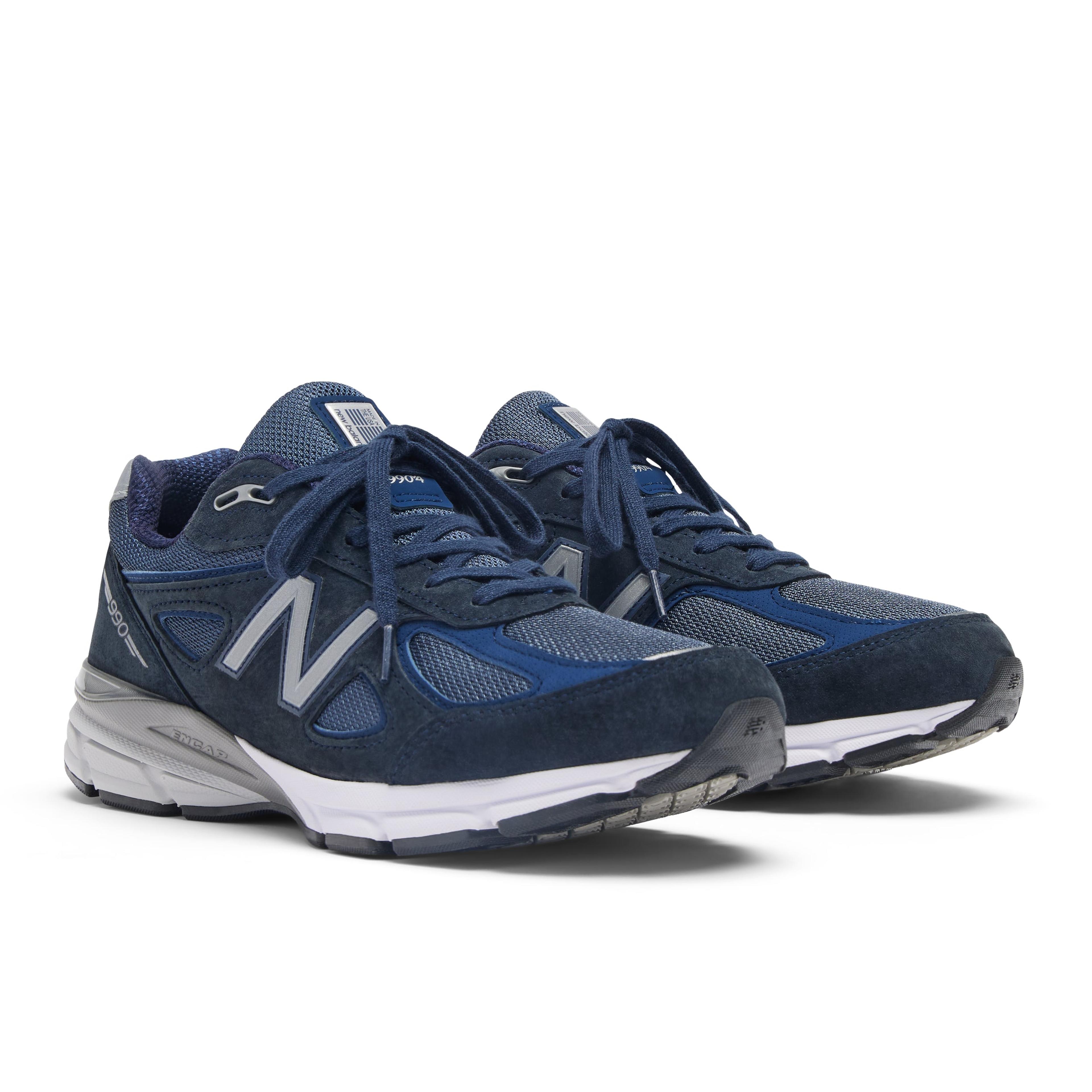 Alternate View 1 of New Balance 990v4 "Made in USA" Navy