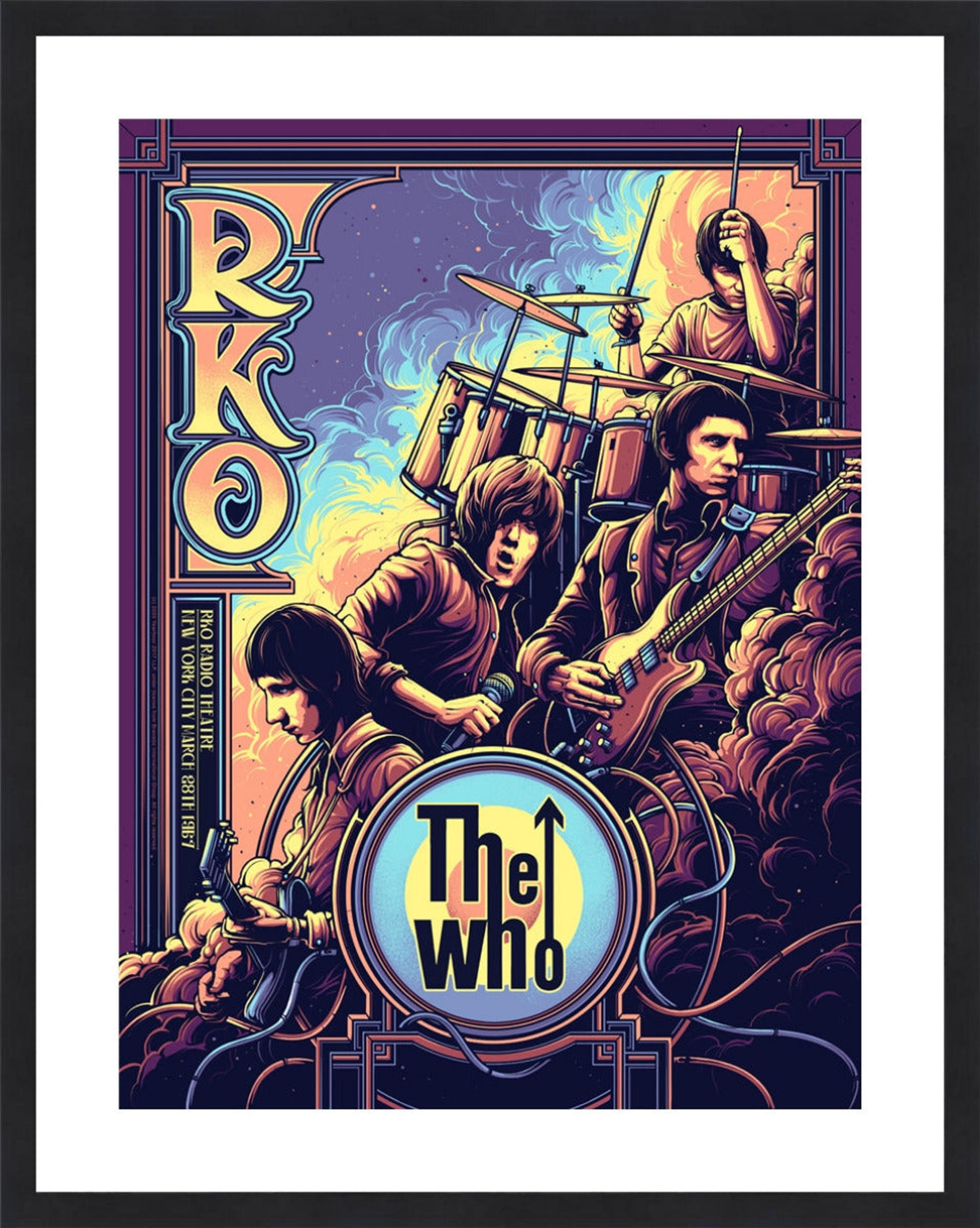 Alternate View 1 of The Who New York City 1967 by Dan Mumford (Main Edition)