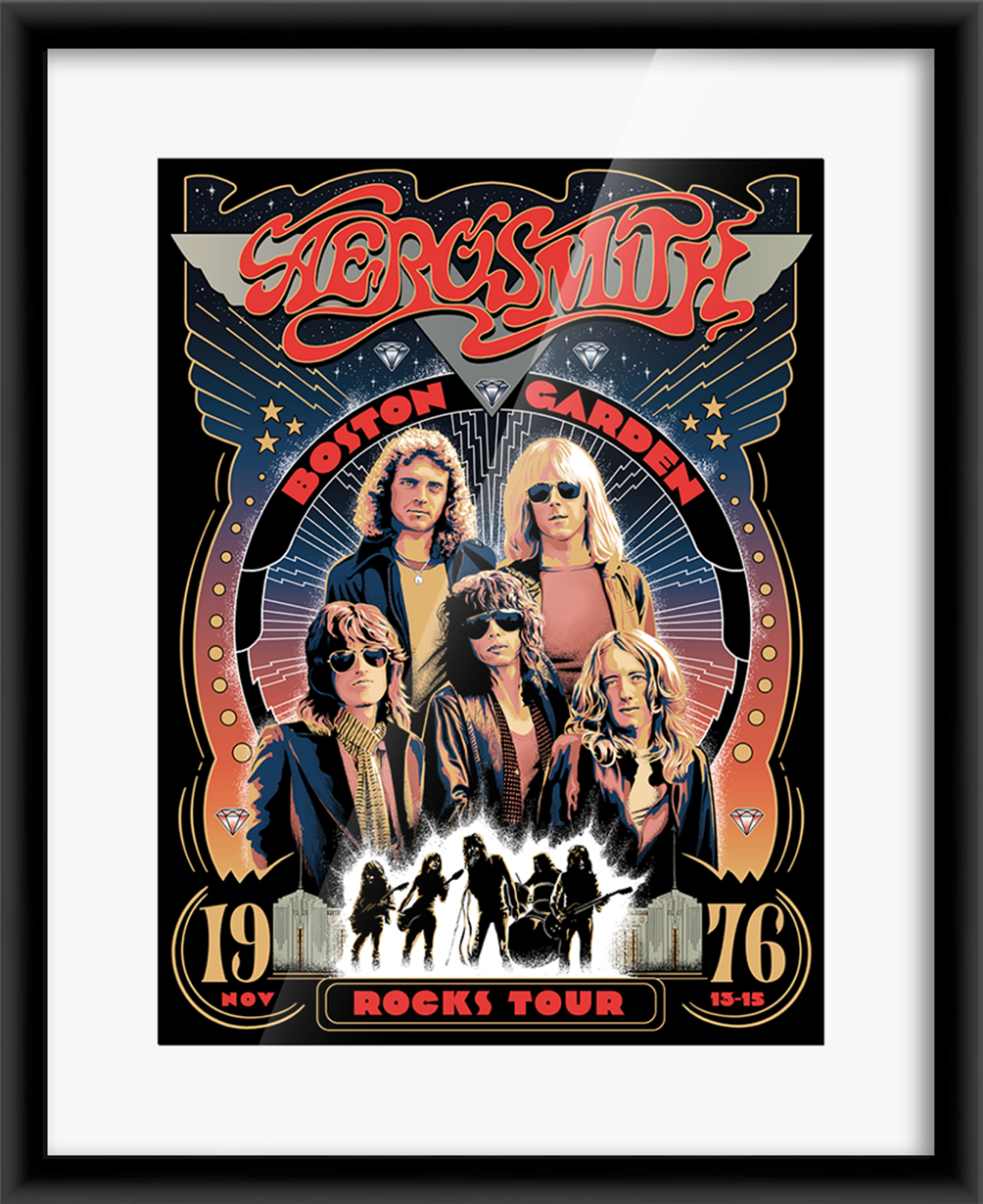 Alternate View 2 of Aerosmith Rocks Tour 1976