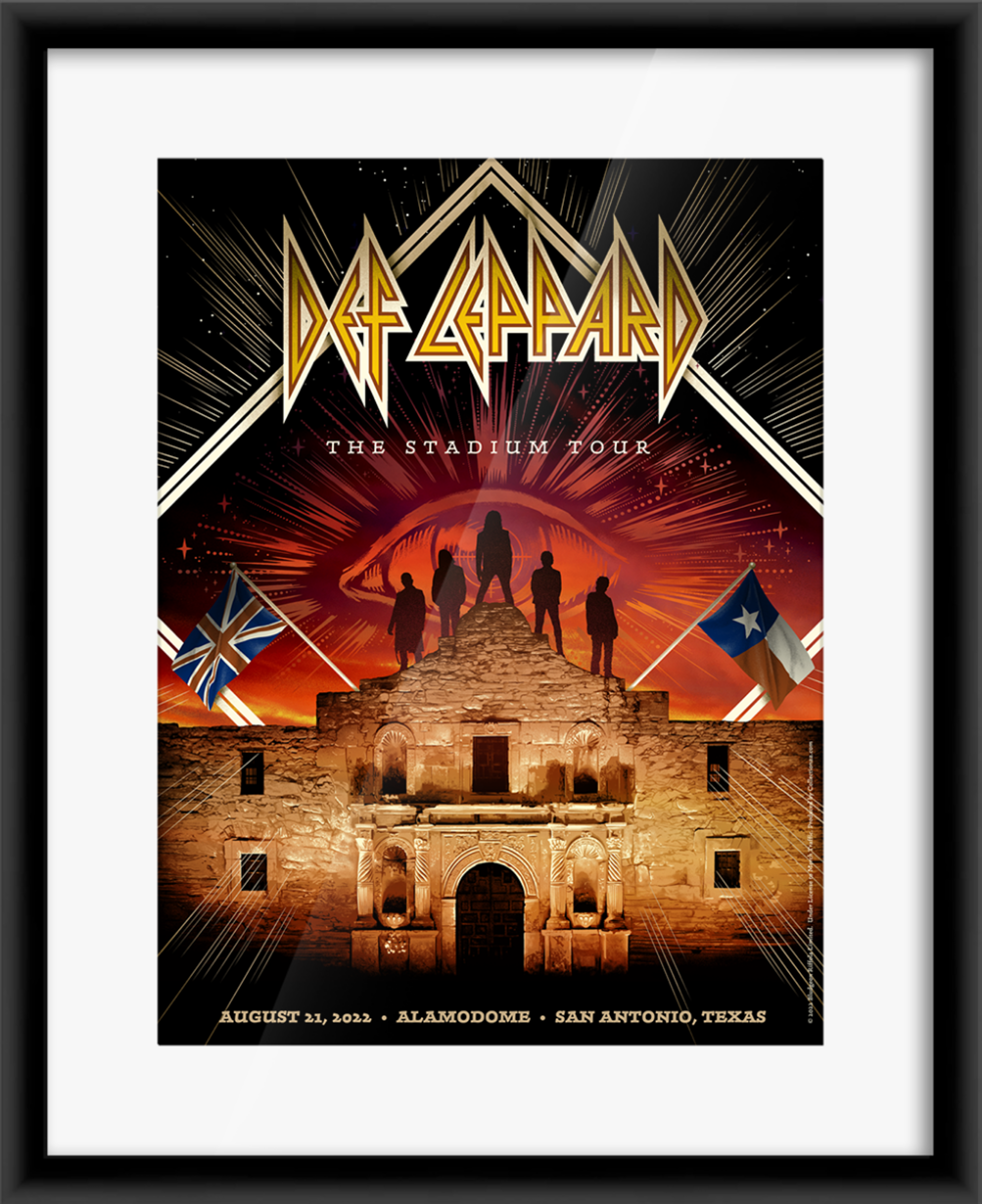 Alternate View 2 of Def Leppard San Antonio August 21, 2022 The Stadium Tour