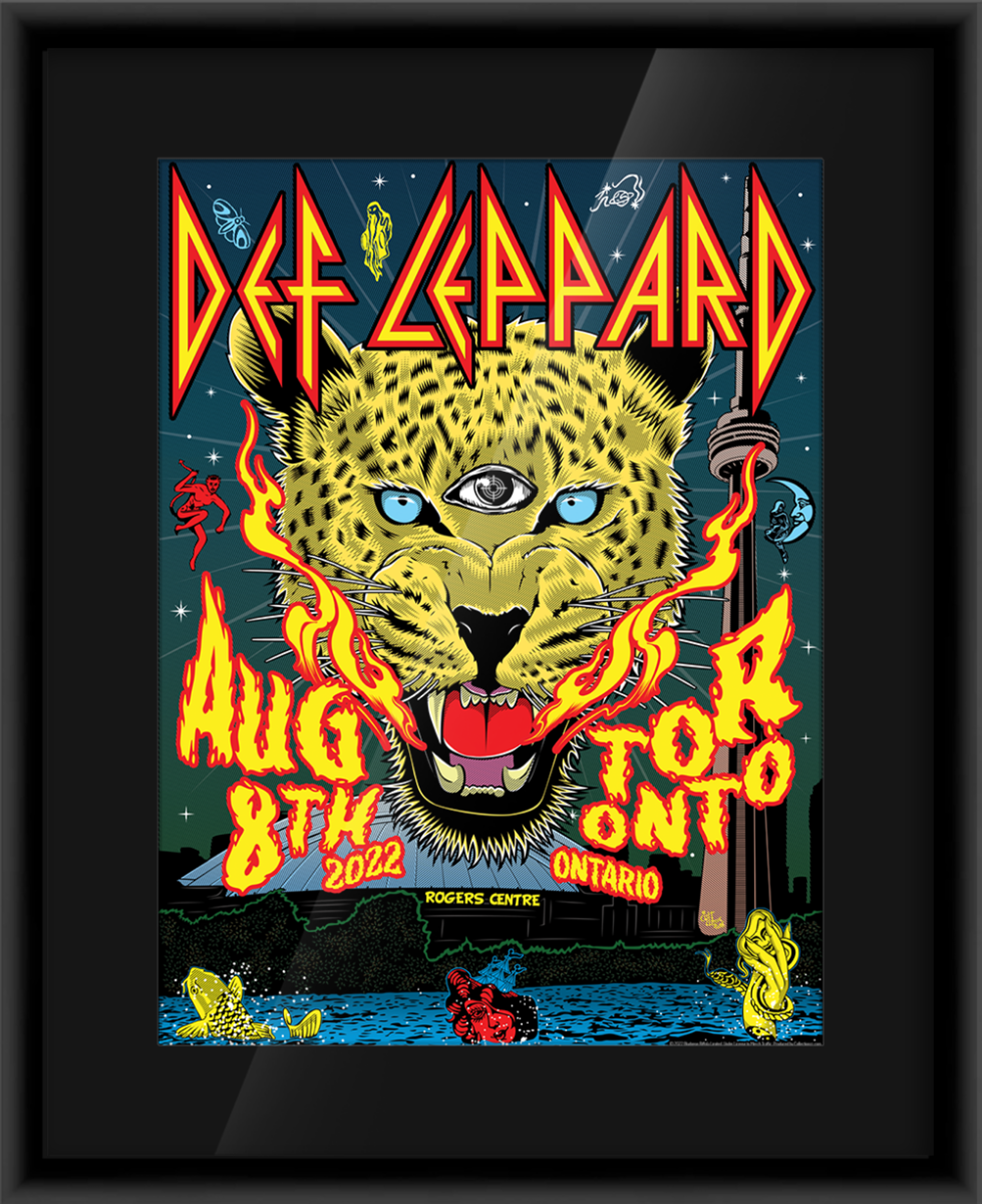 Alternate View 2 of Def Leppard Toronto August 8, 2022 The Stadium Tour