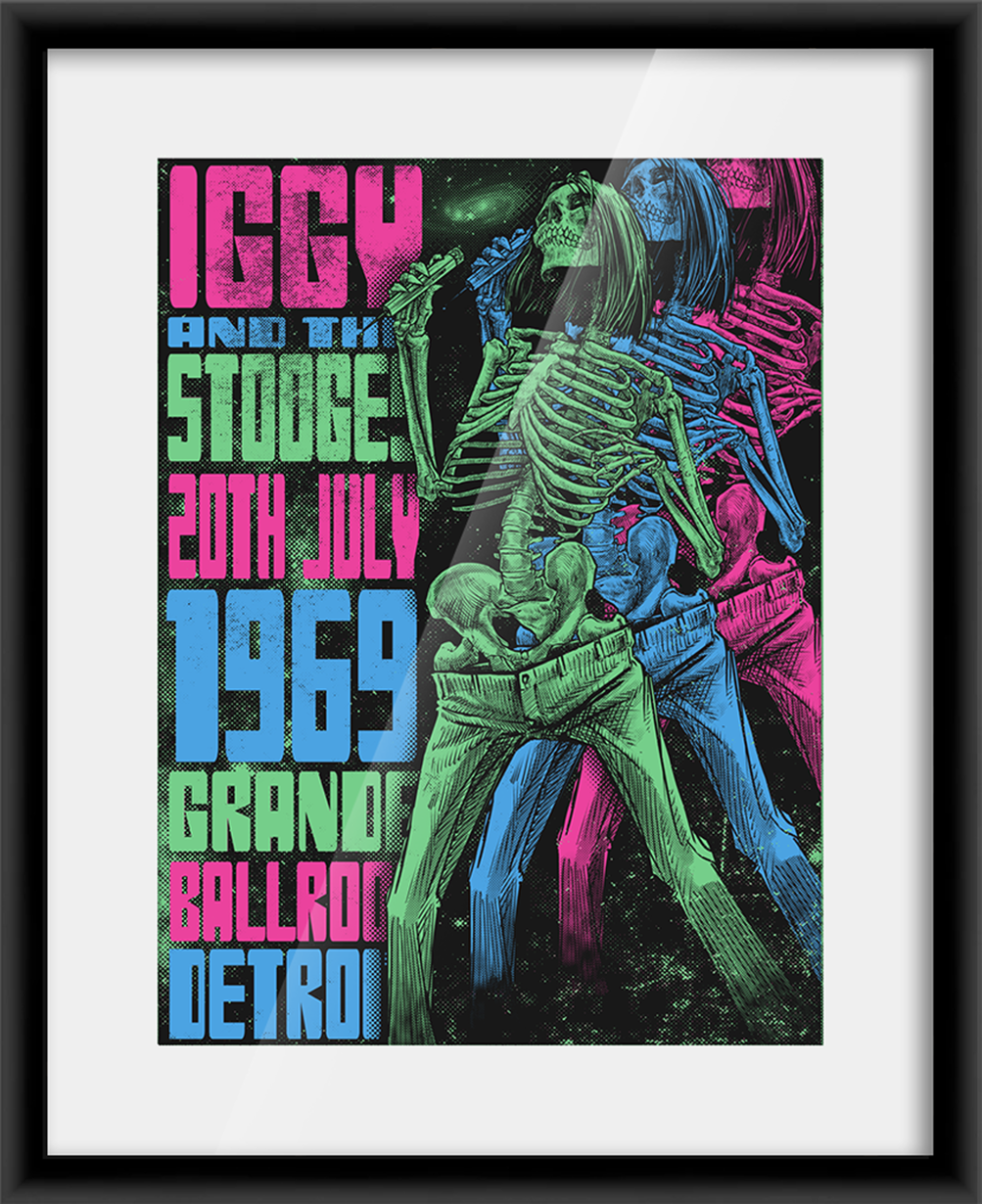 Alternate View 1 of Iggy and The Stooges Detroit 1969 (Moonbeam Glow Edition)