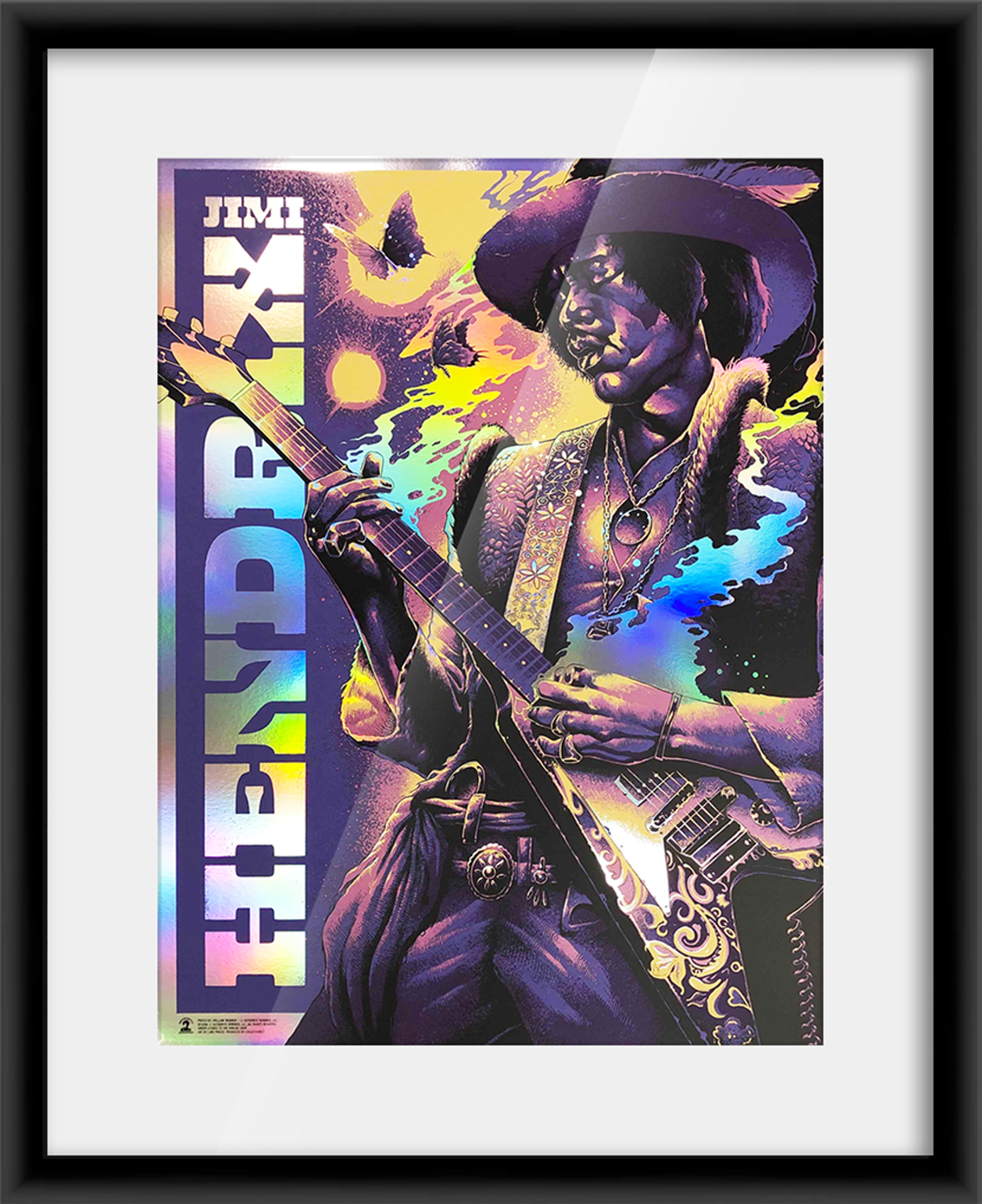 Alternate View 1 of Jimi Hendrix Comic Con At Home Exclusive (Holographic Rainbow Fo