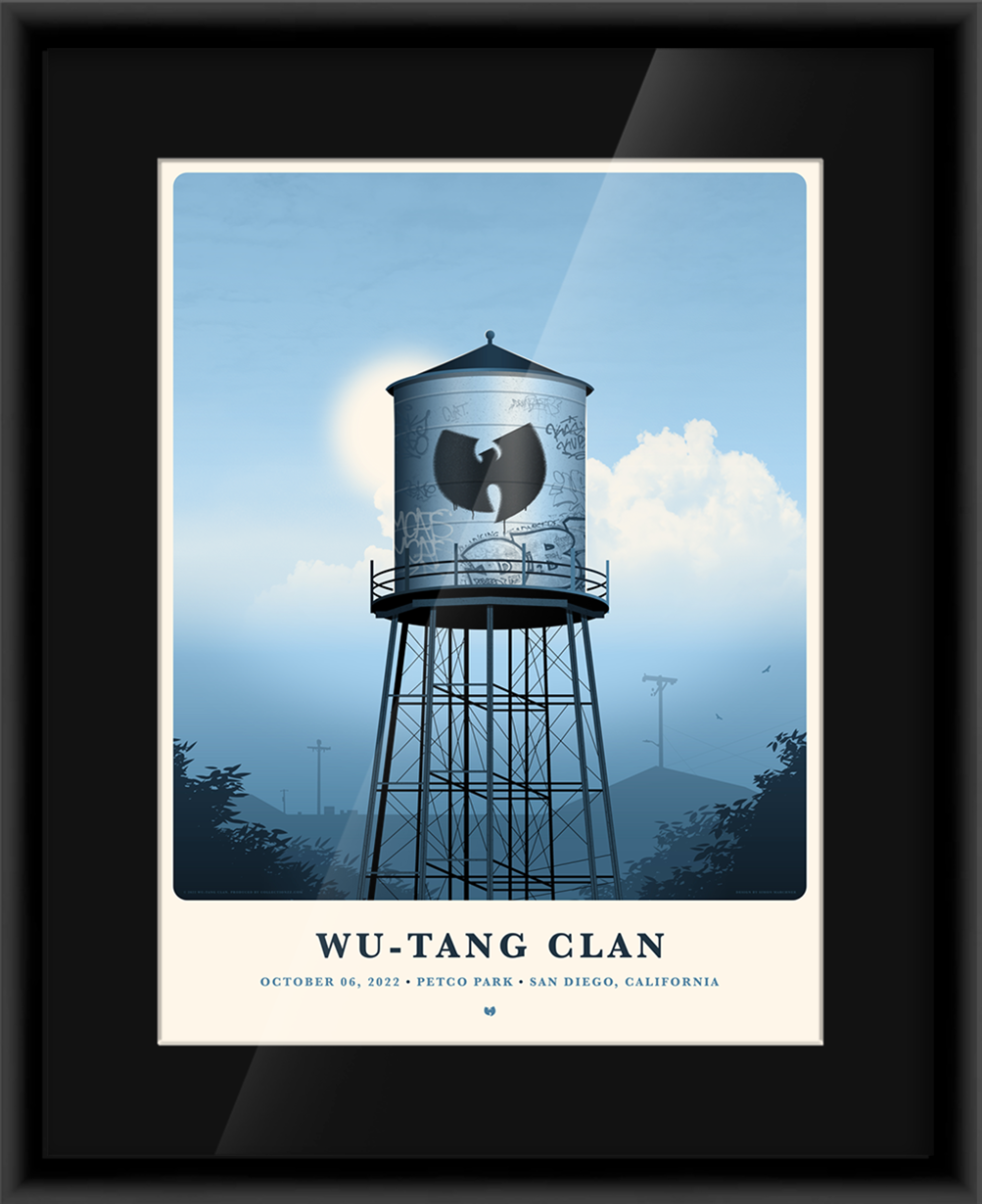 Alternate View 1 of Wu-Tang Clan San Diego October 6, 2022 Print