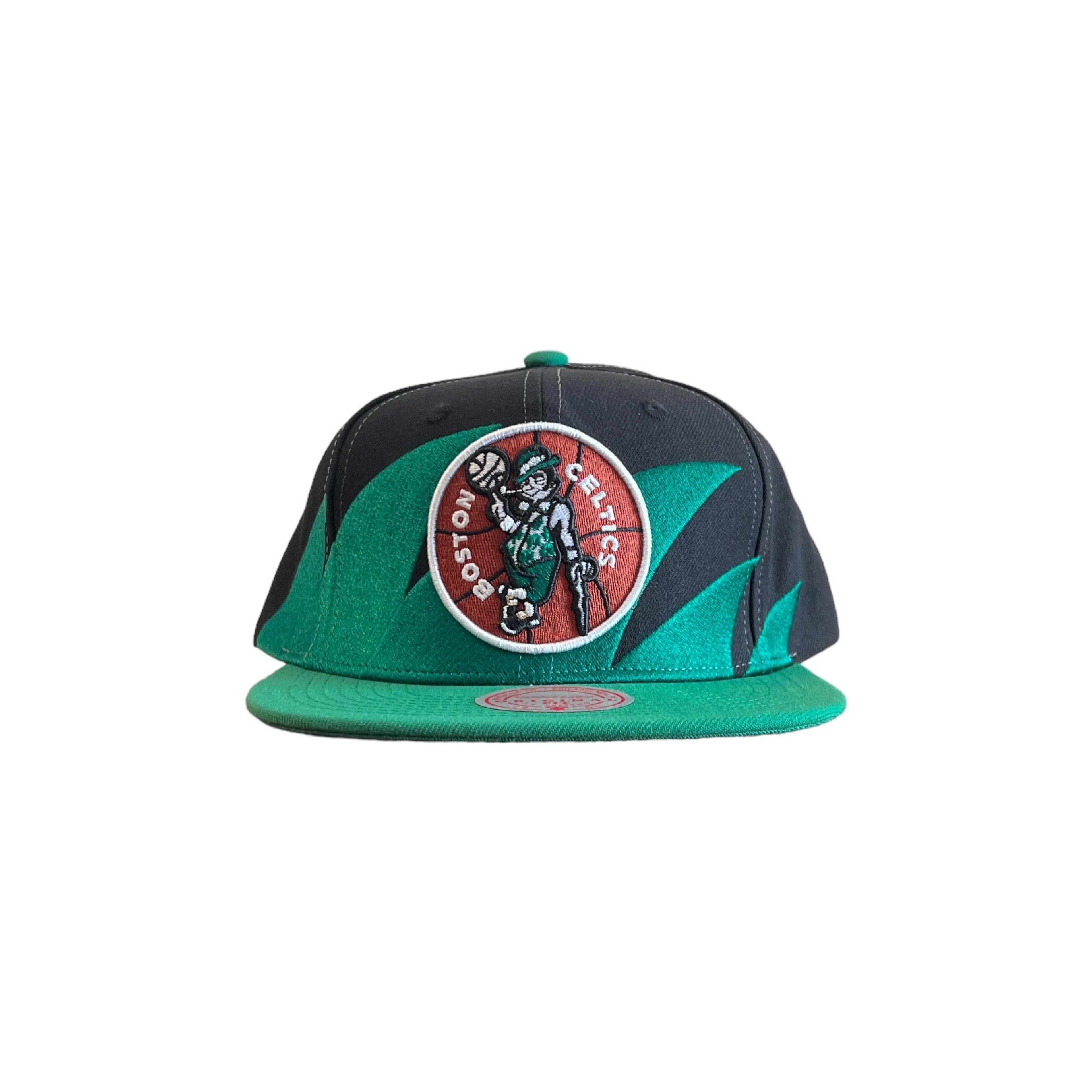 Boston Celtics Men’s Mitchell & Ness NBA Team Ground 2.0 Stretch Snapback  Hat