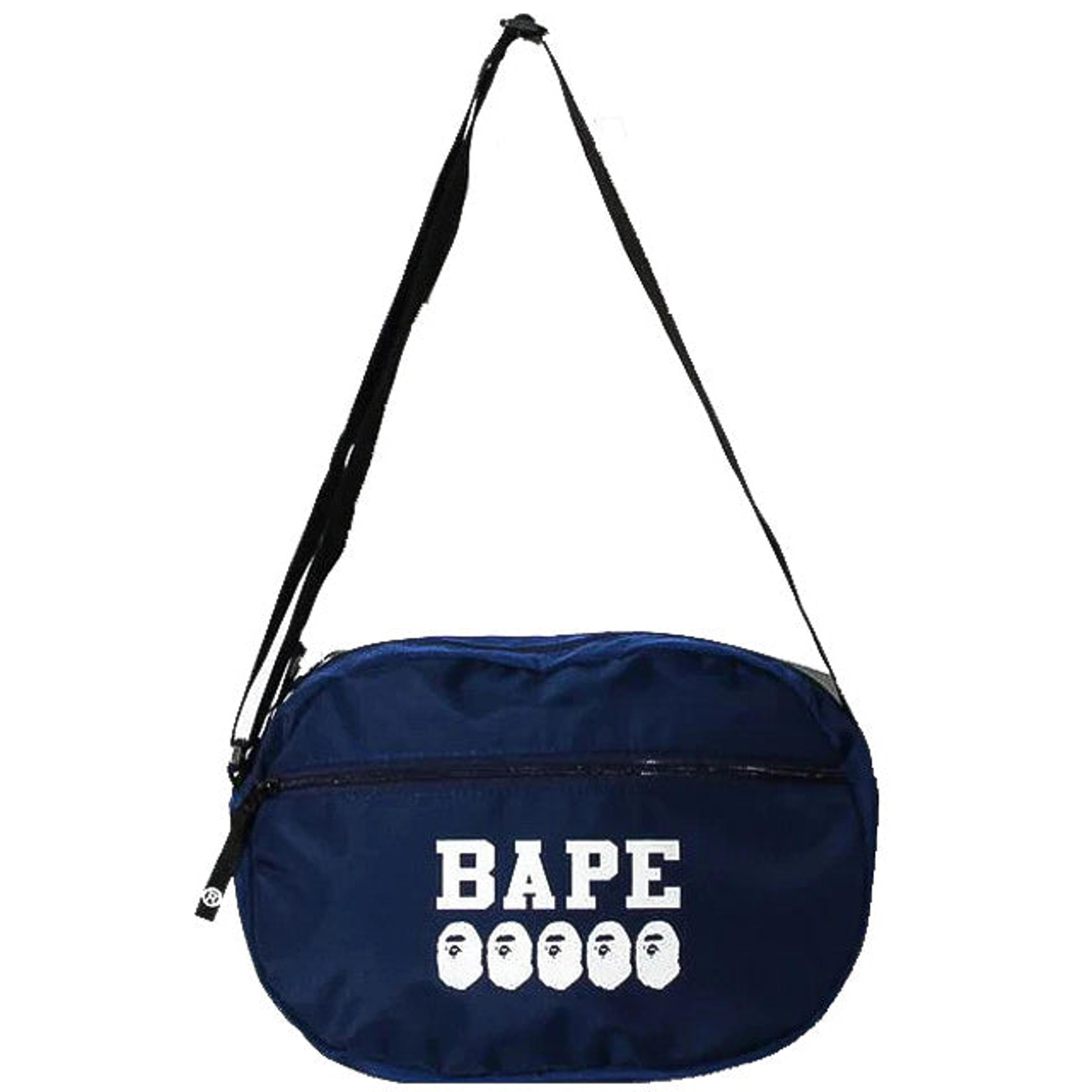 A Bathing Ape "Ape Head" Shoulder Bag