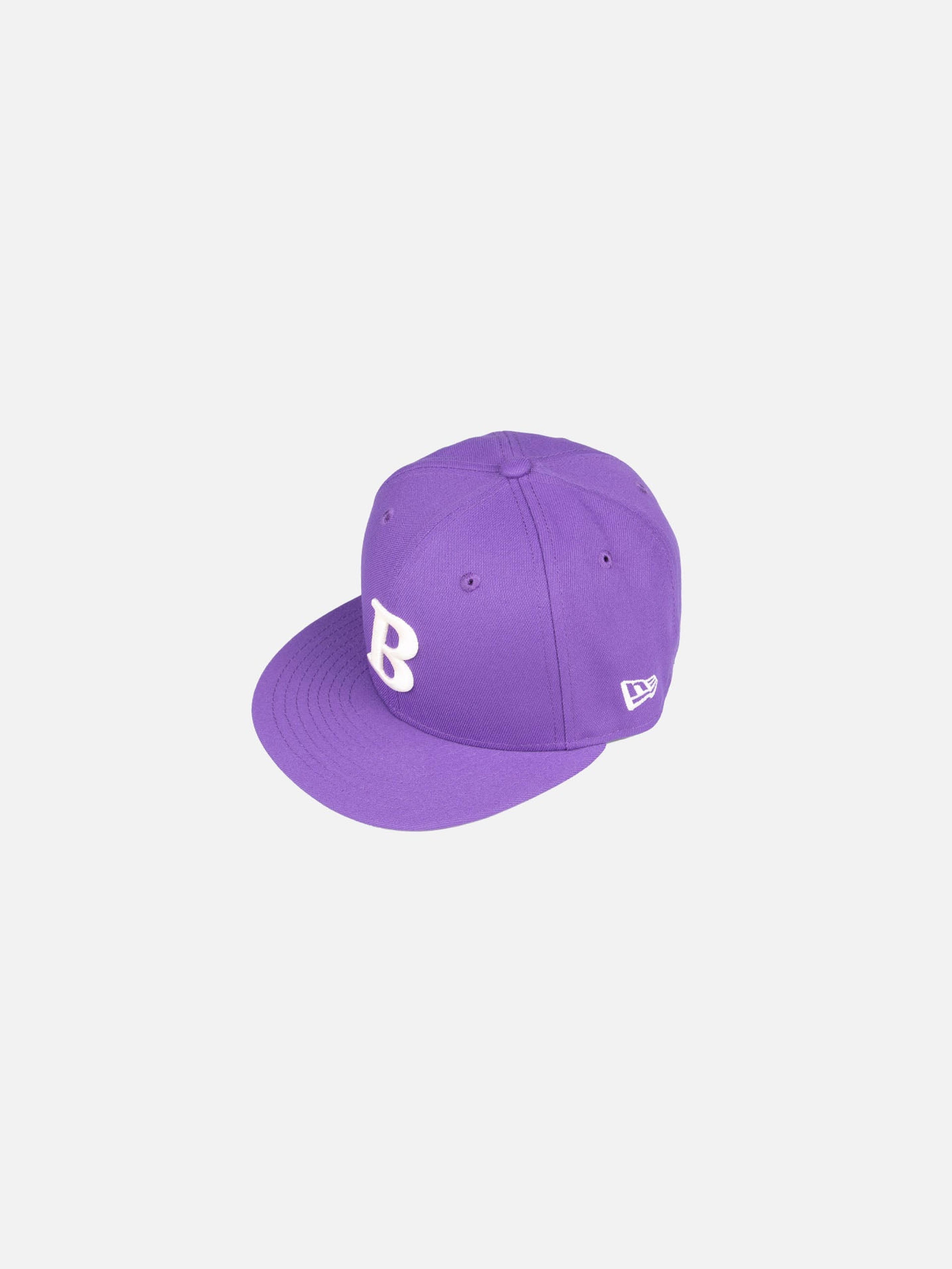 Alternate View 2 of New Era B Logo Cap - Screwed Purple
