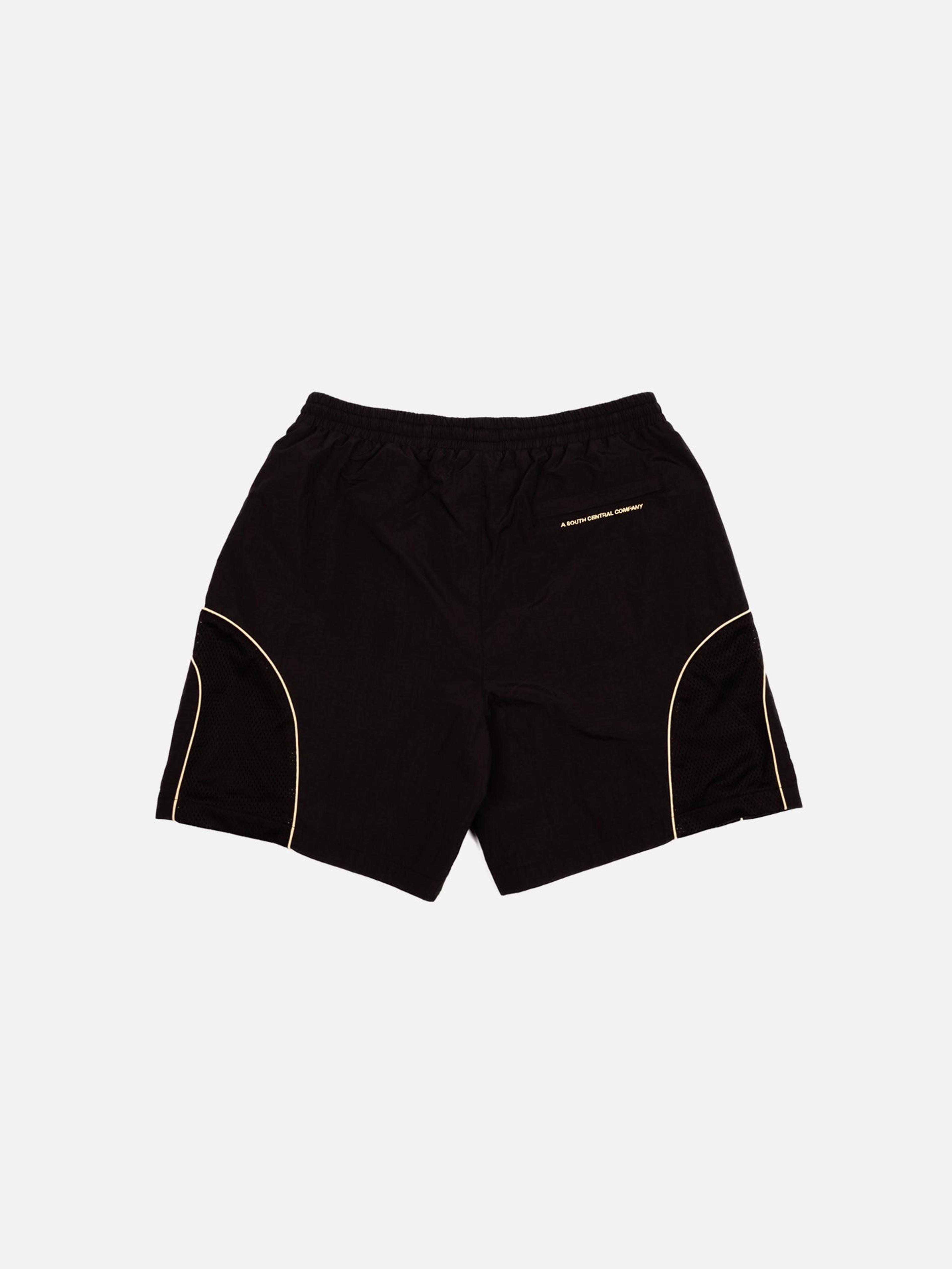 Alternate View 1 of Nylon Half Court Shorts - Black