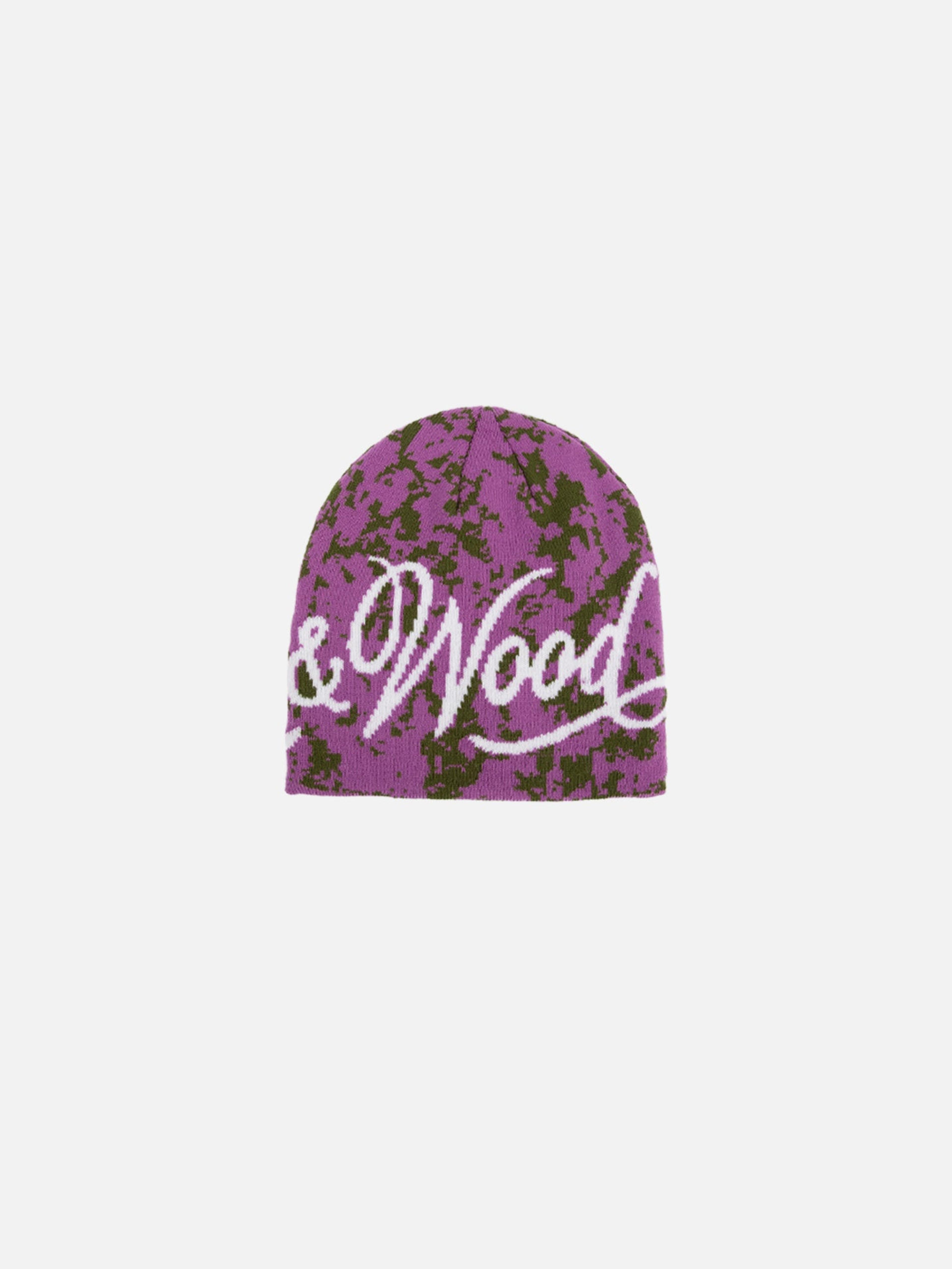 Alternate View 1 of Thermal Camo Skully - Purple