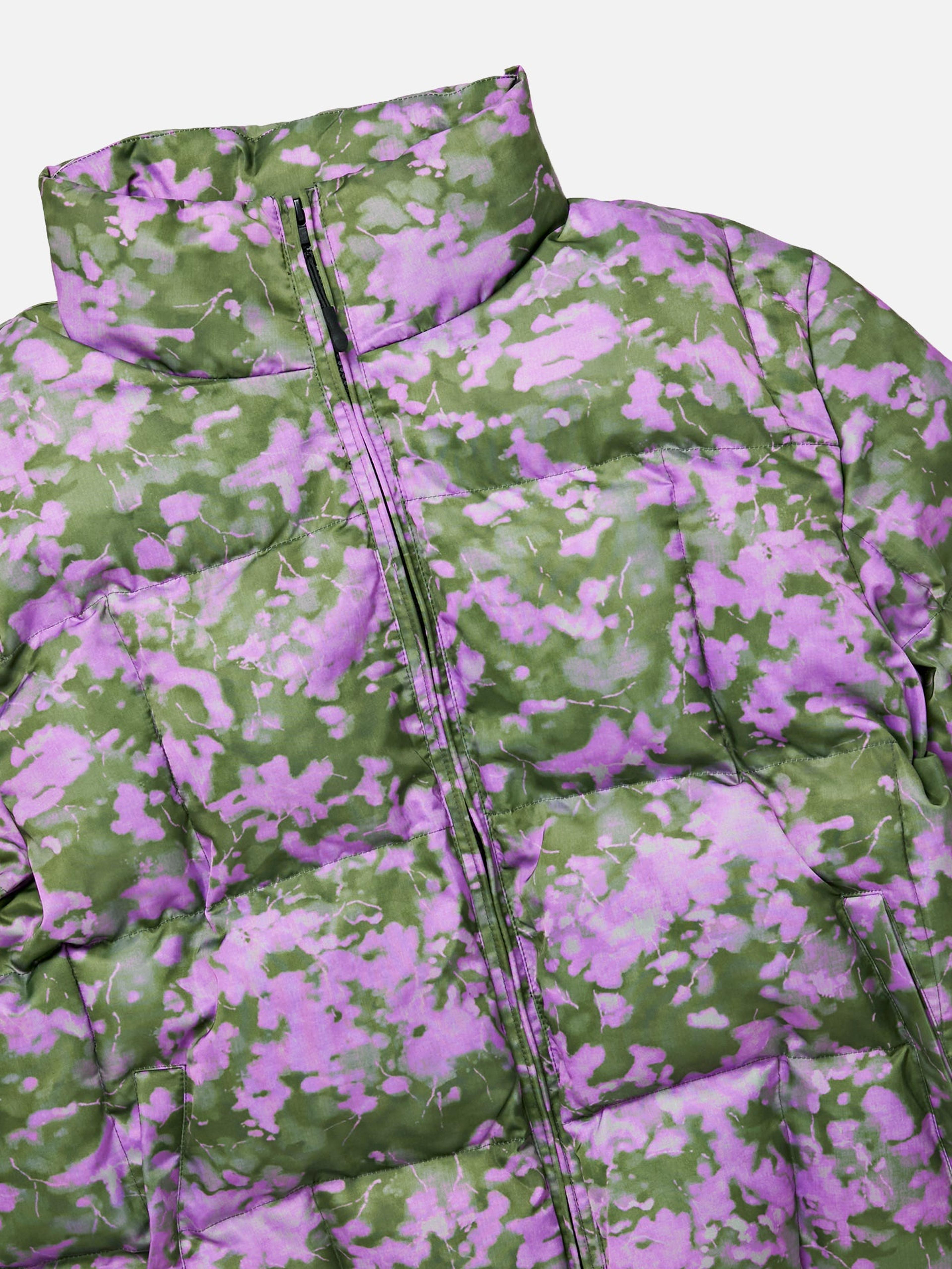 Alternate View 2 of Thermal Camo Puffer - Purple