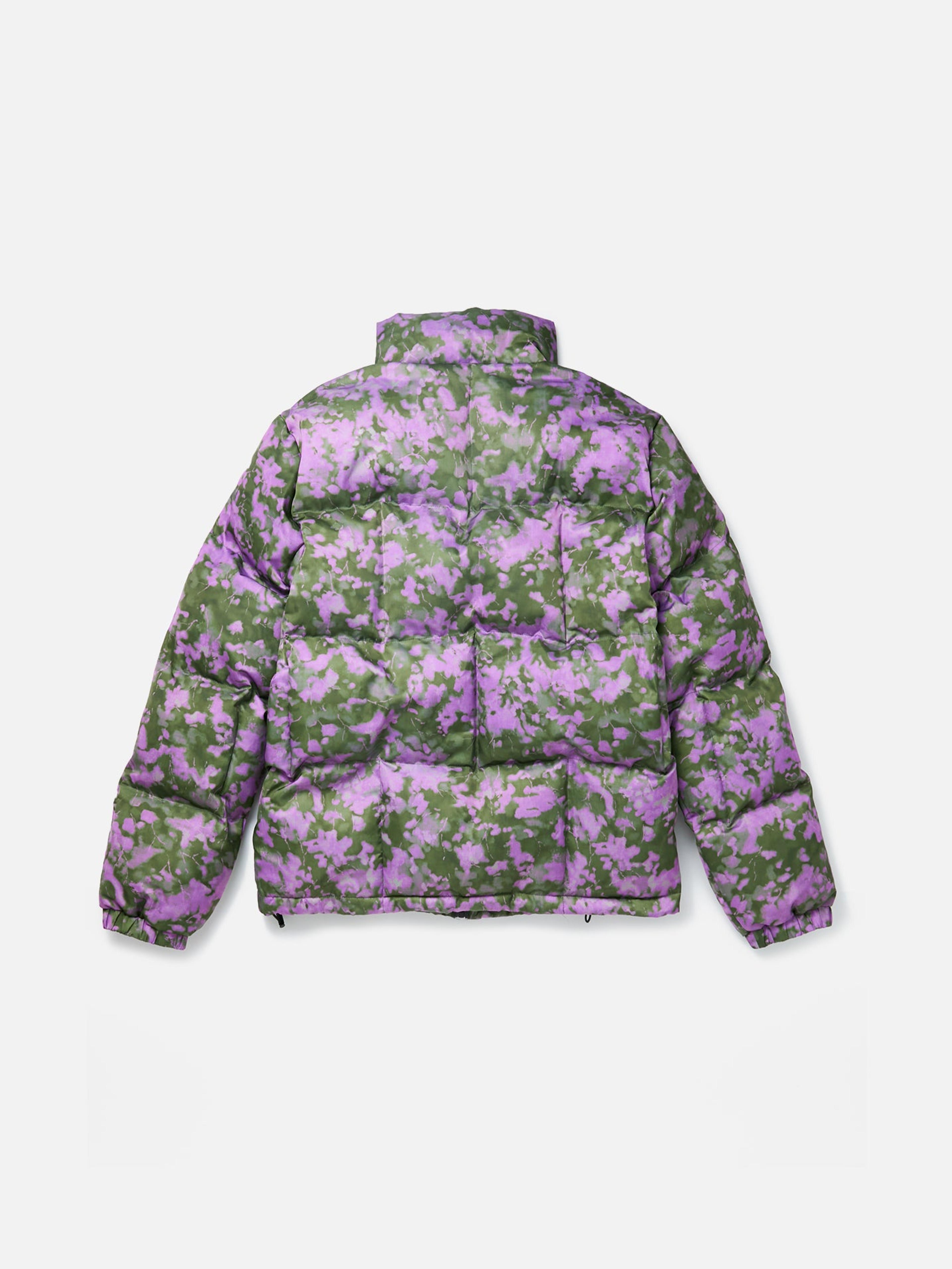 Alternate View 1 of Thermal Camo Puffer - Purple