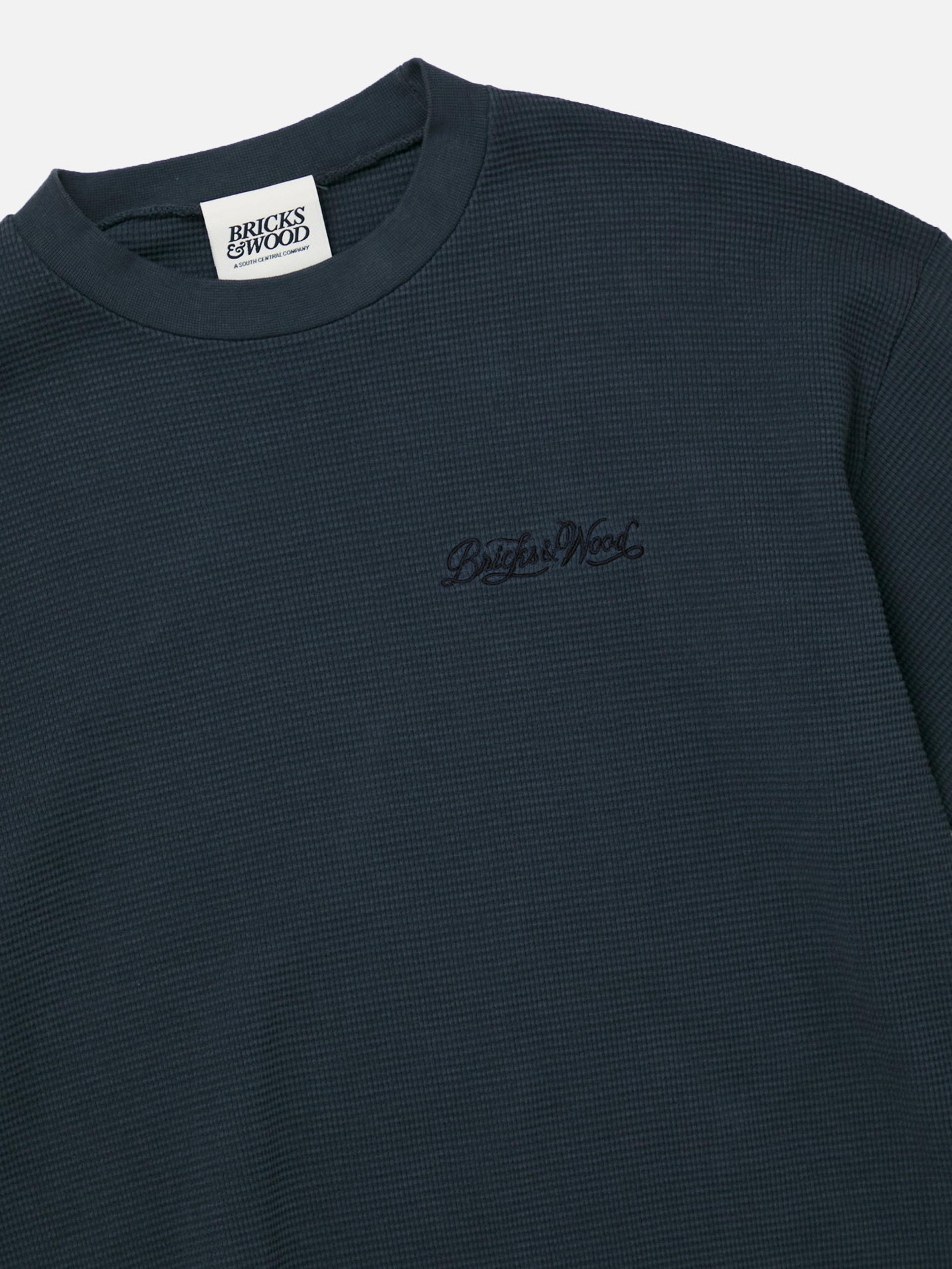 Alternate View 1 of Script Logo Waffle Thermal - Midnight