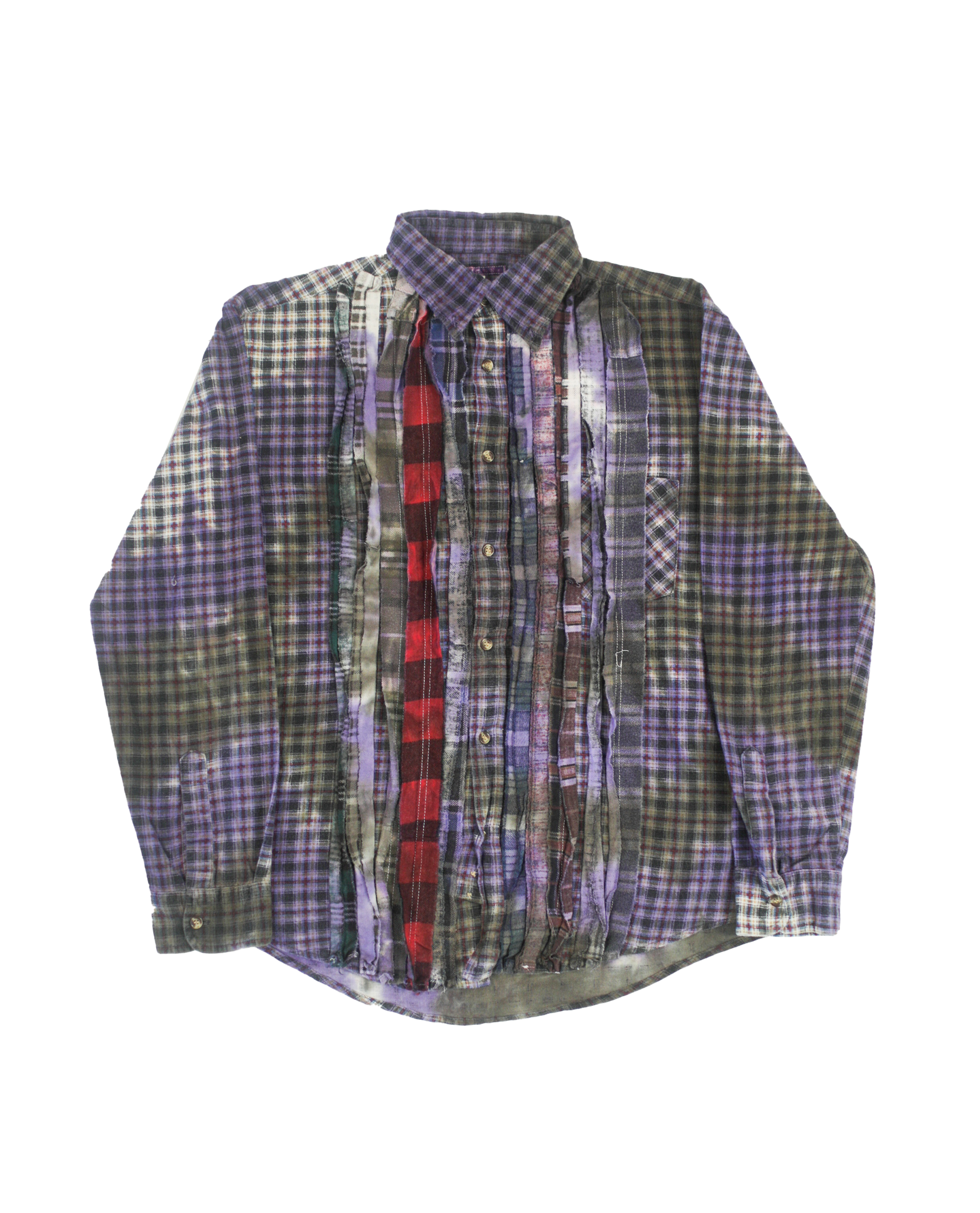 Alternate View 5 of Needles Flannel Shirt - Ribbon Shirt/Tie Dye