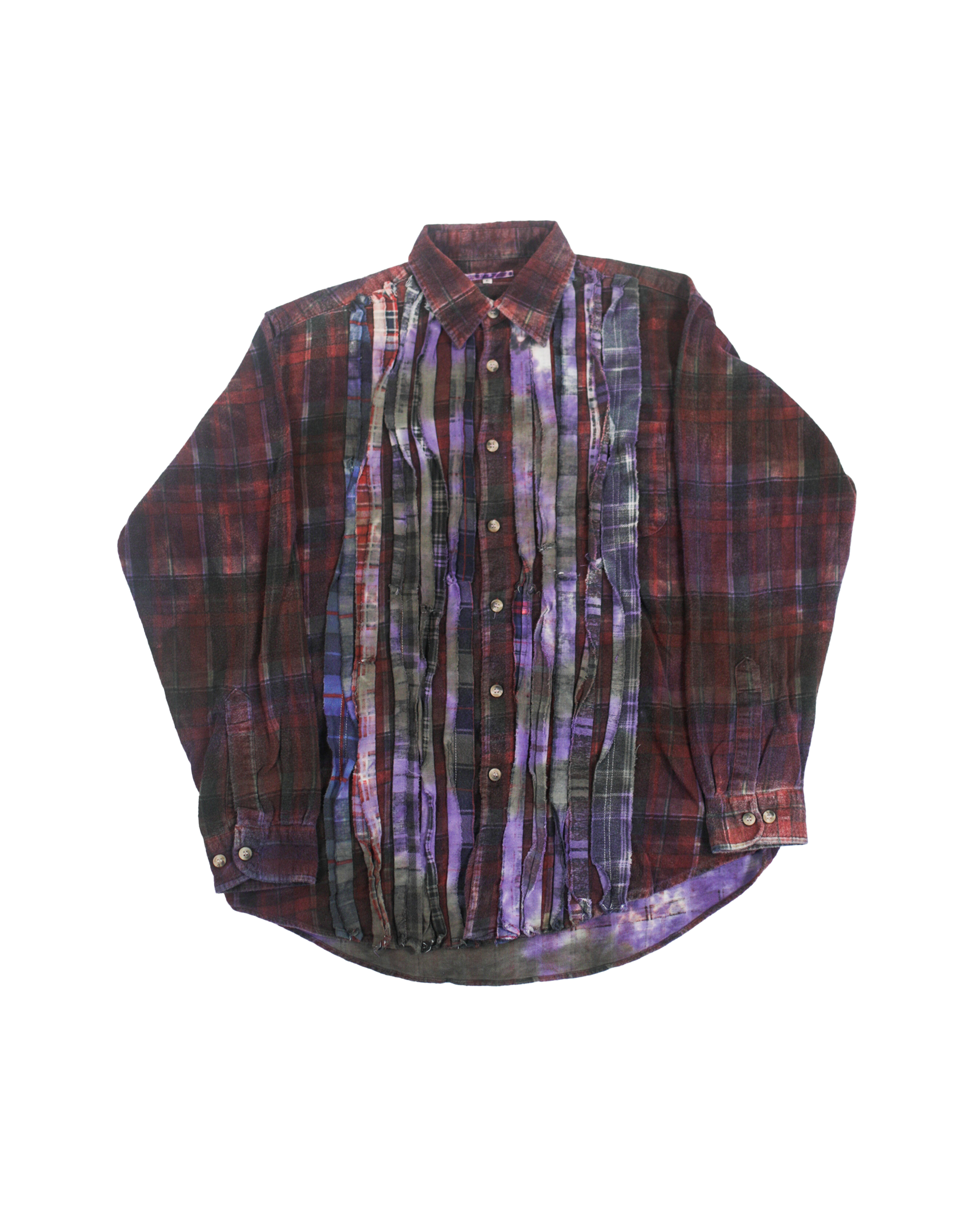 Alternate View 2 of Needles Flannel Shirt - Ribbon Shirt/Tie Dye