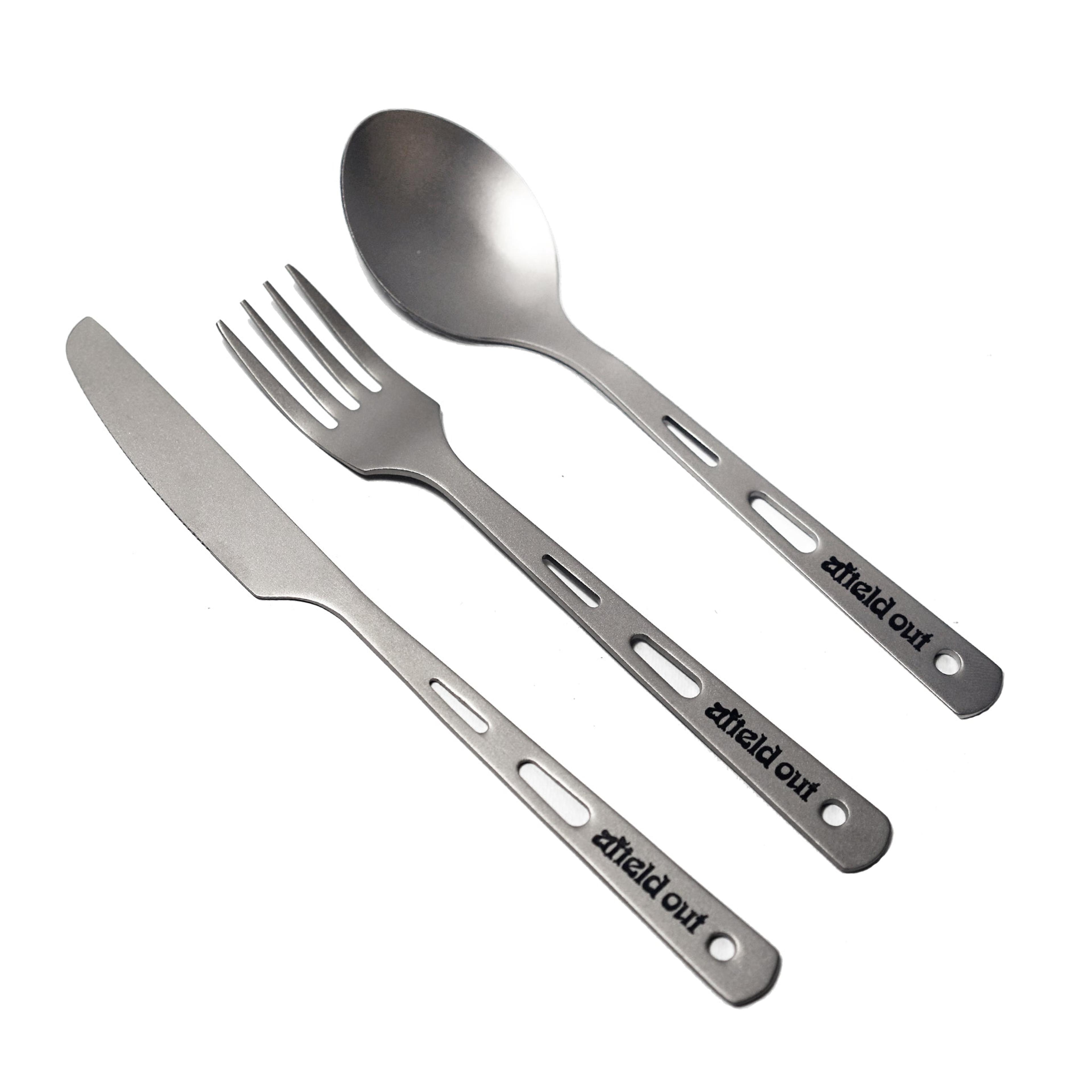 Alternate View 1 of Titanium Silverware Set