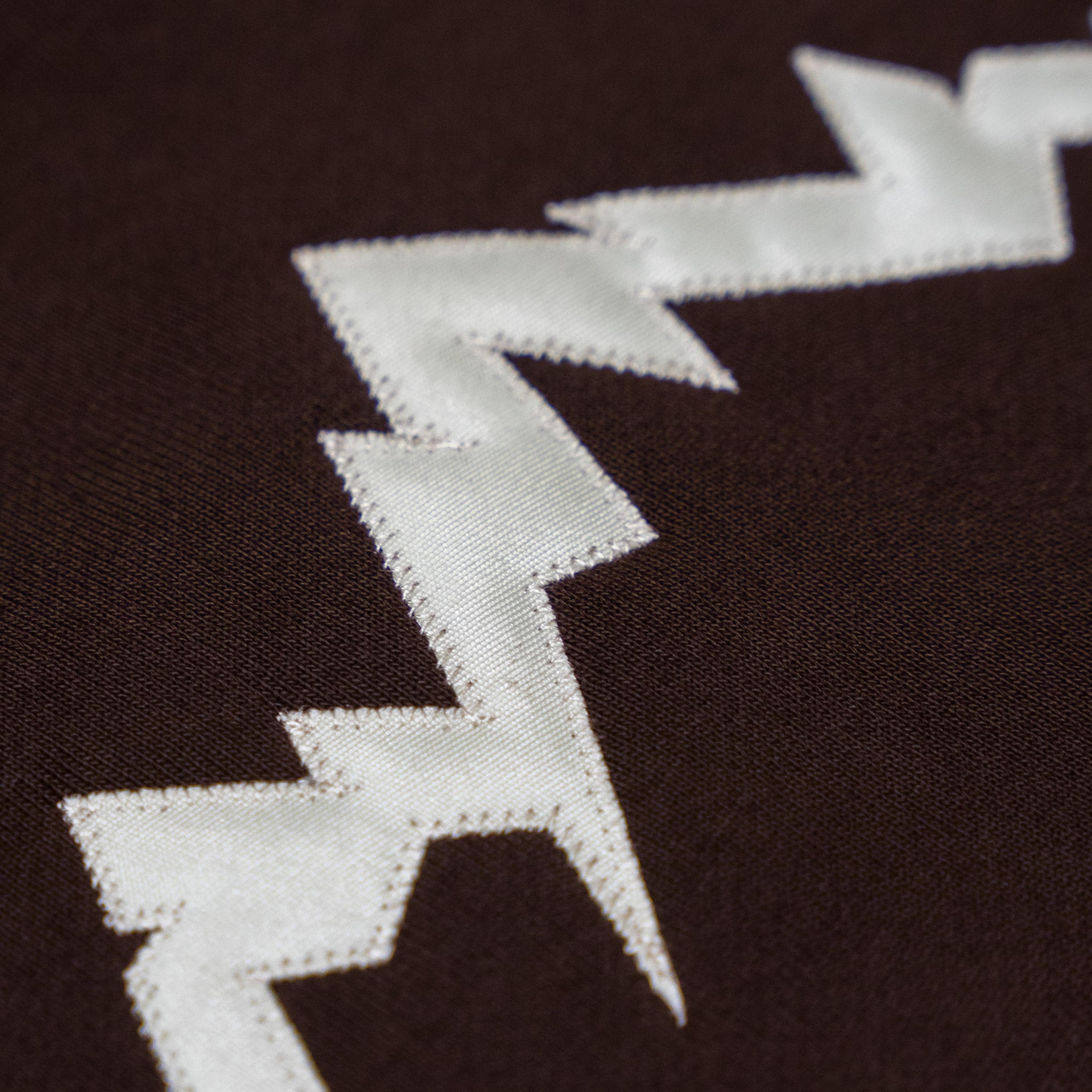 Alternate View 1 of Brown Alp Applique Crewneck