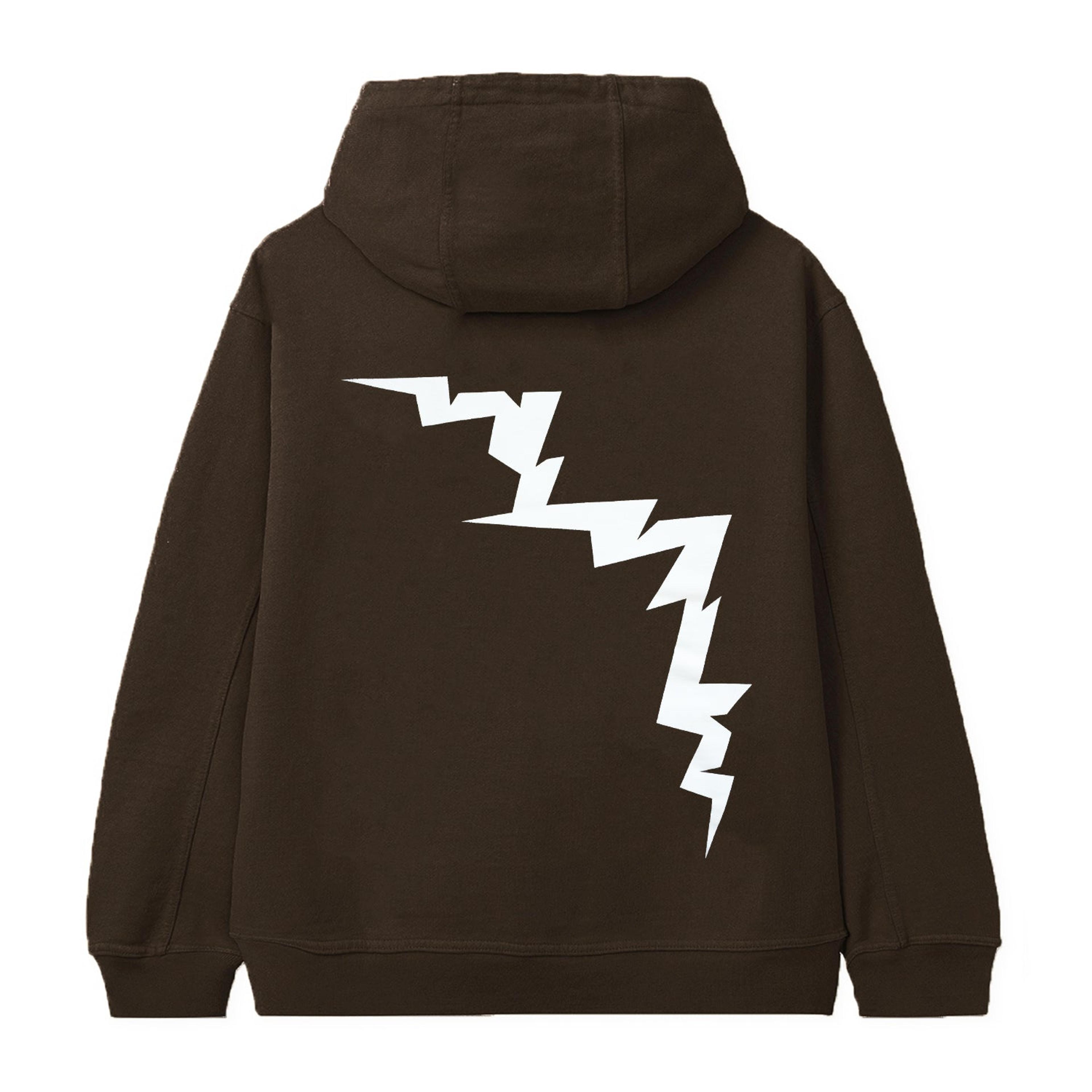 Alternate View 1 of Brown Terrain Hoodie