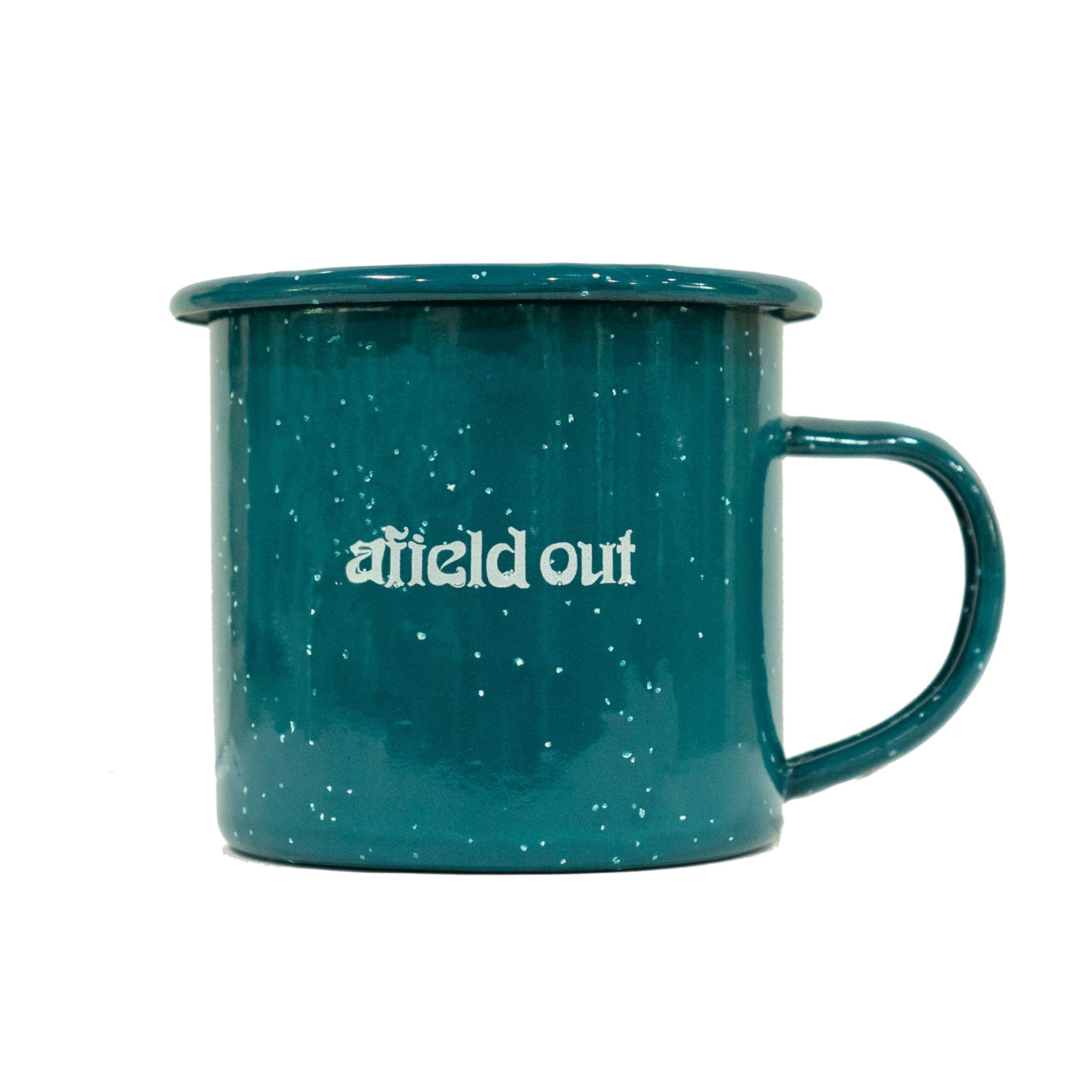 Alternate View 1 of Teal Enamel Mug