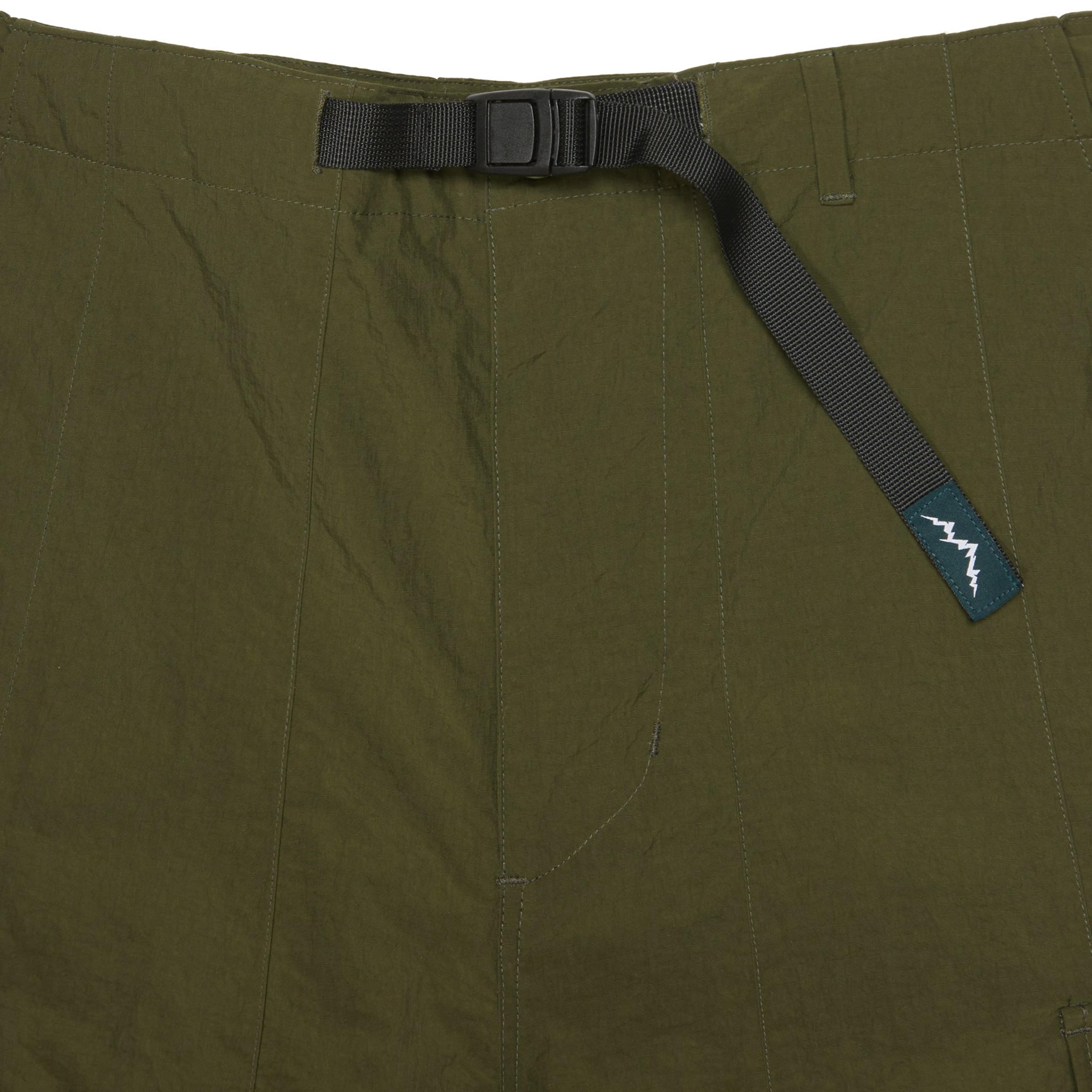 Alternate View 2 of Green Nylon Utility Pants