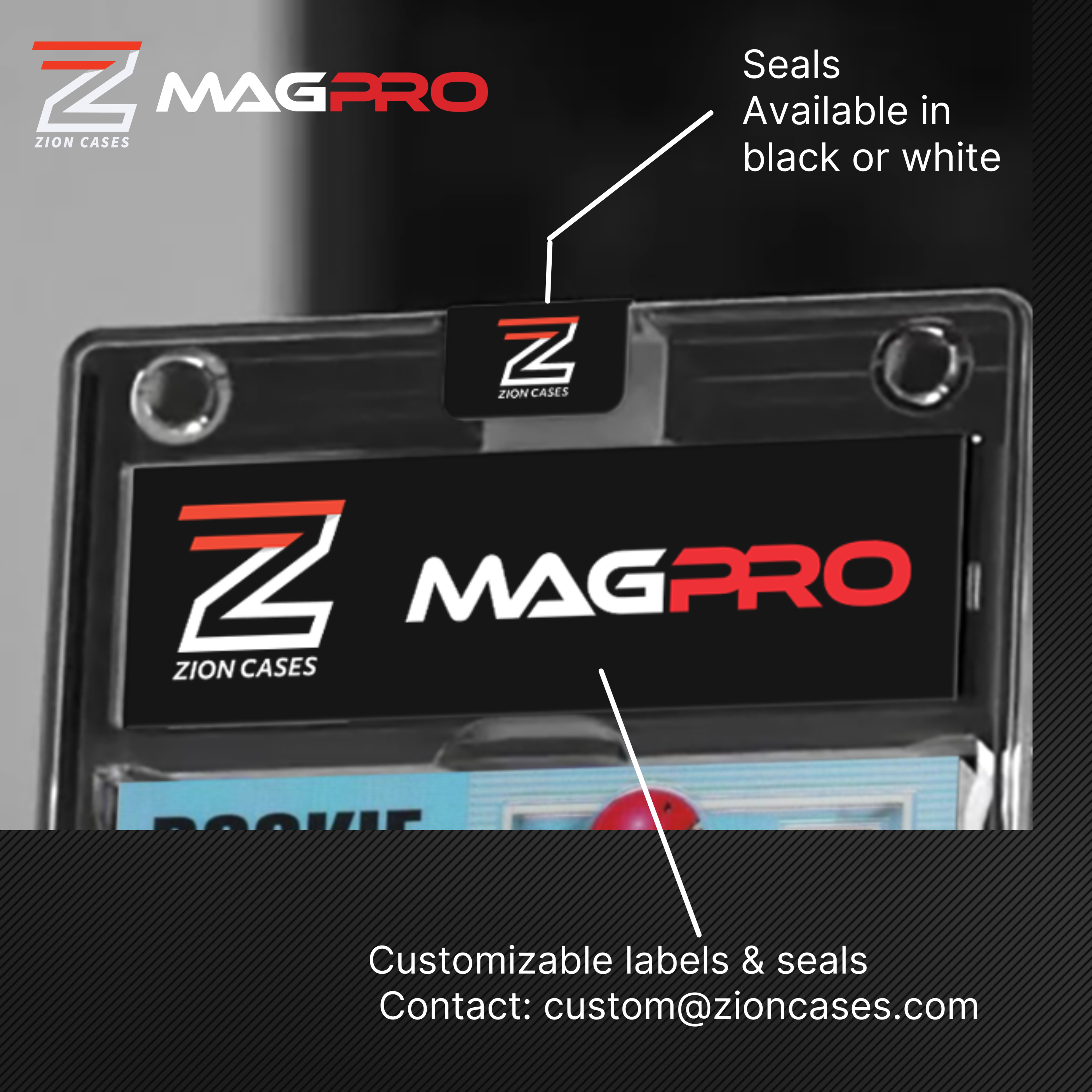 Alternate View 1 of test2 MagPro Card Seals Black