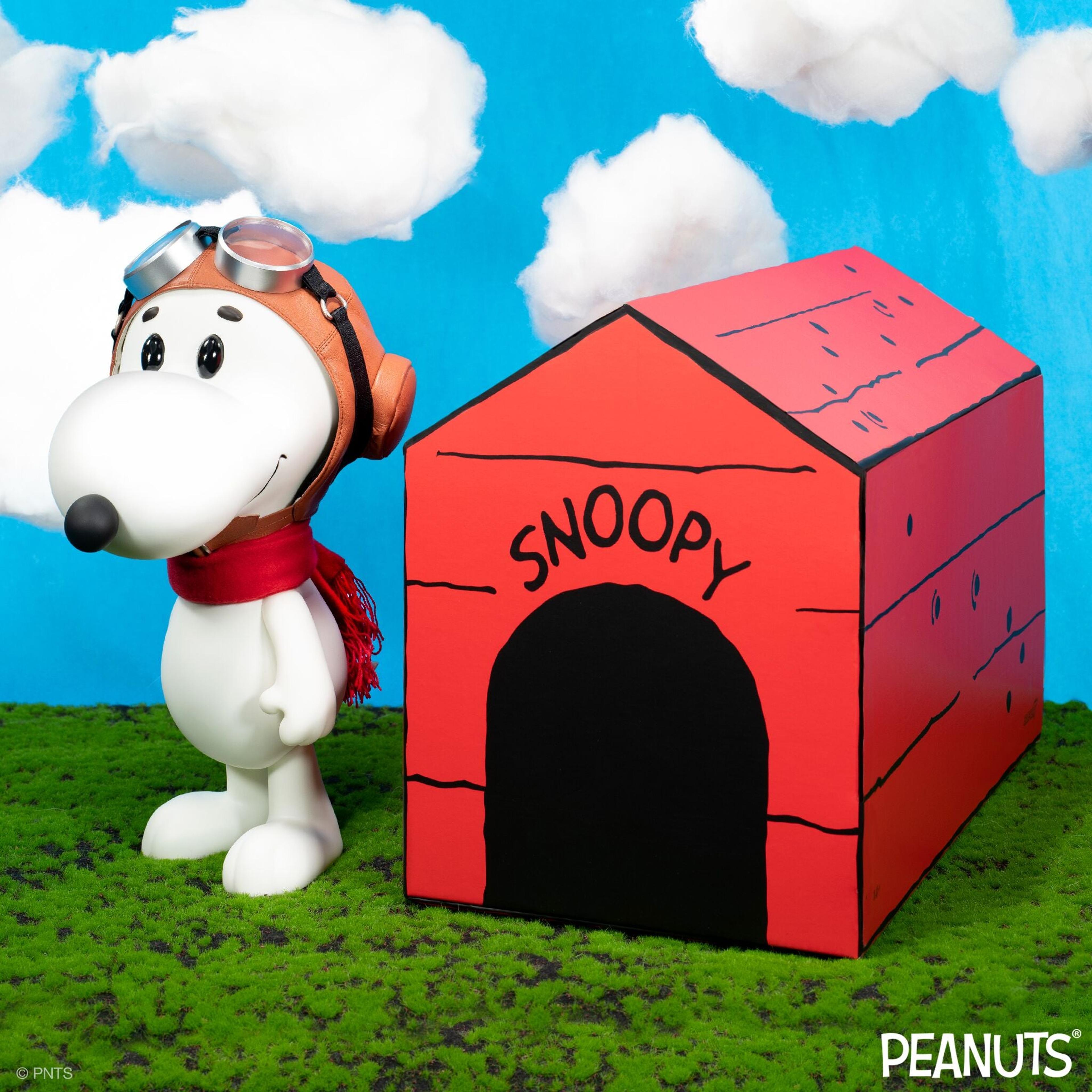 Alternate View 1 of Peanuts SuperSize Vinyl Figure - Snoopy Flying Ace [Doghouse Box