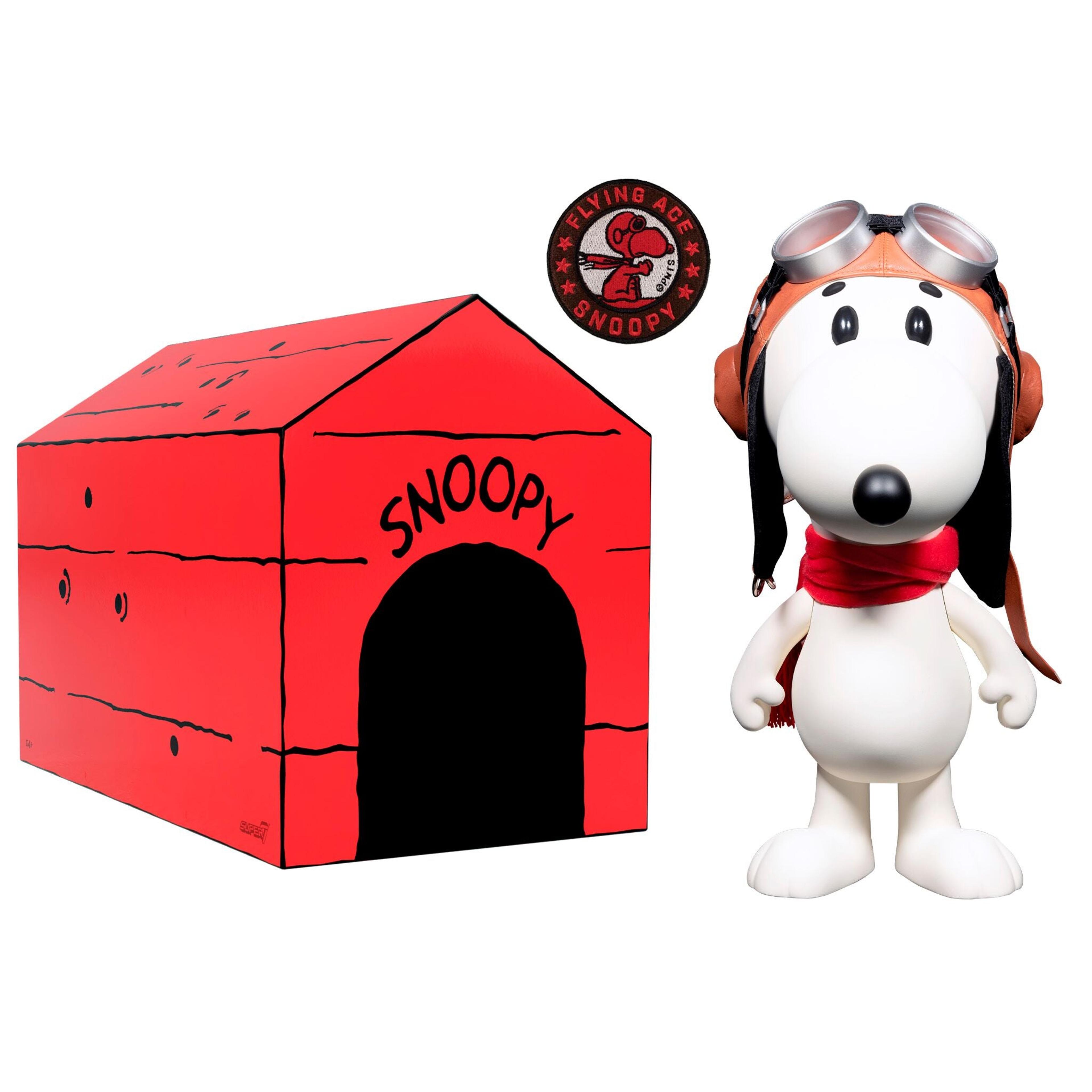 Peanuts SuperSize Vinyl Figure - Snoopy Flying Ace [Doghouse Box