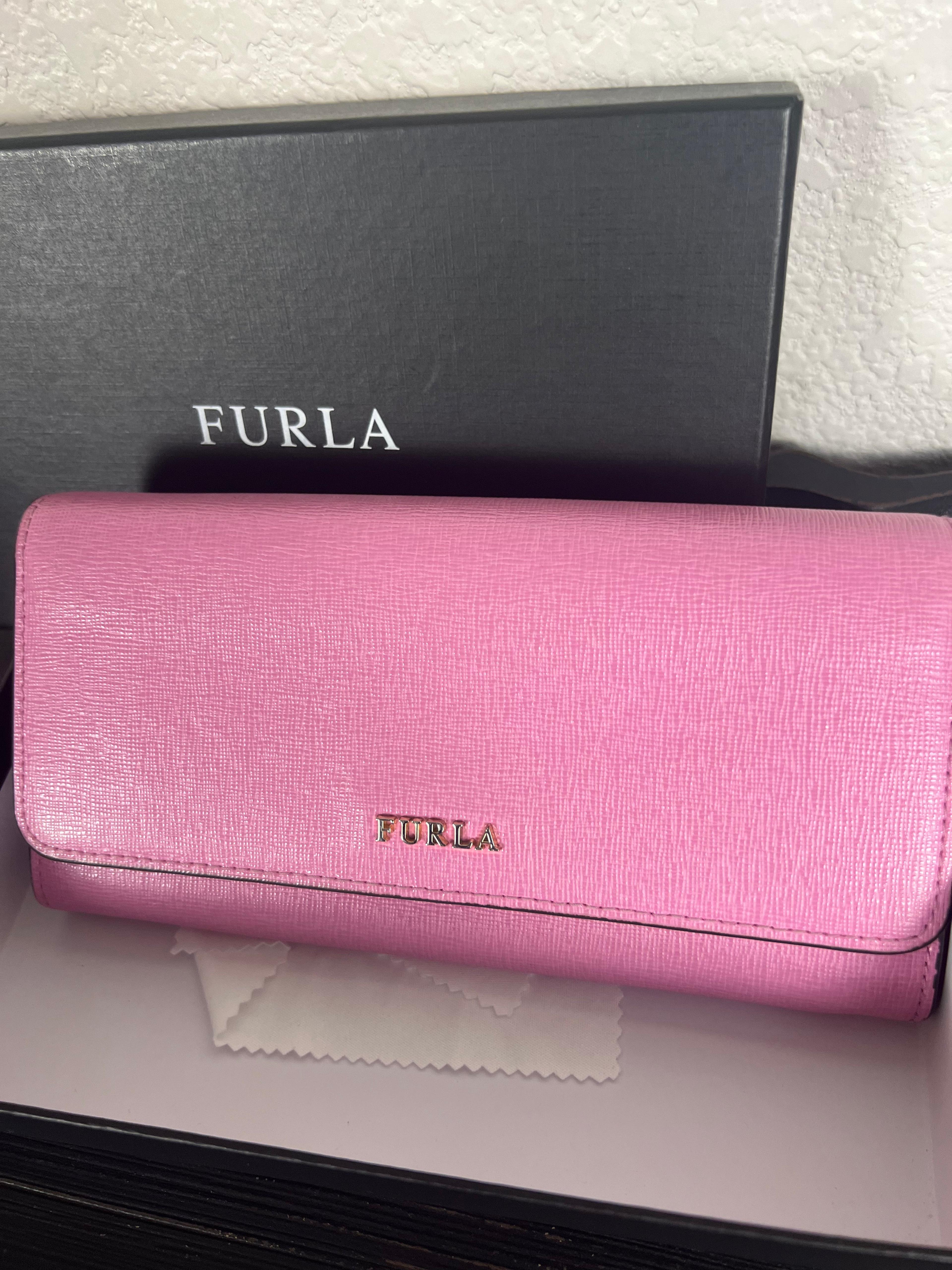 Used Furla Long Wallet (Pink)