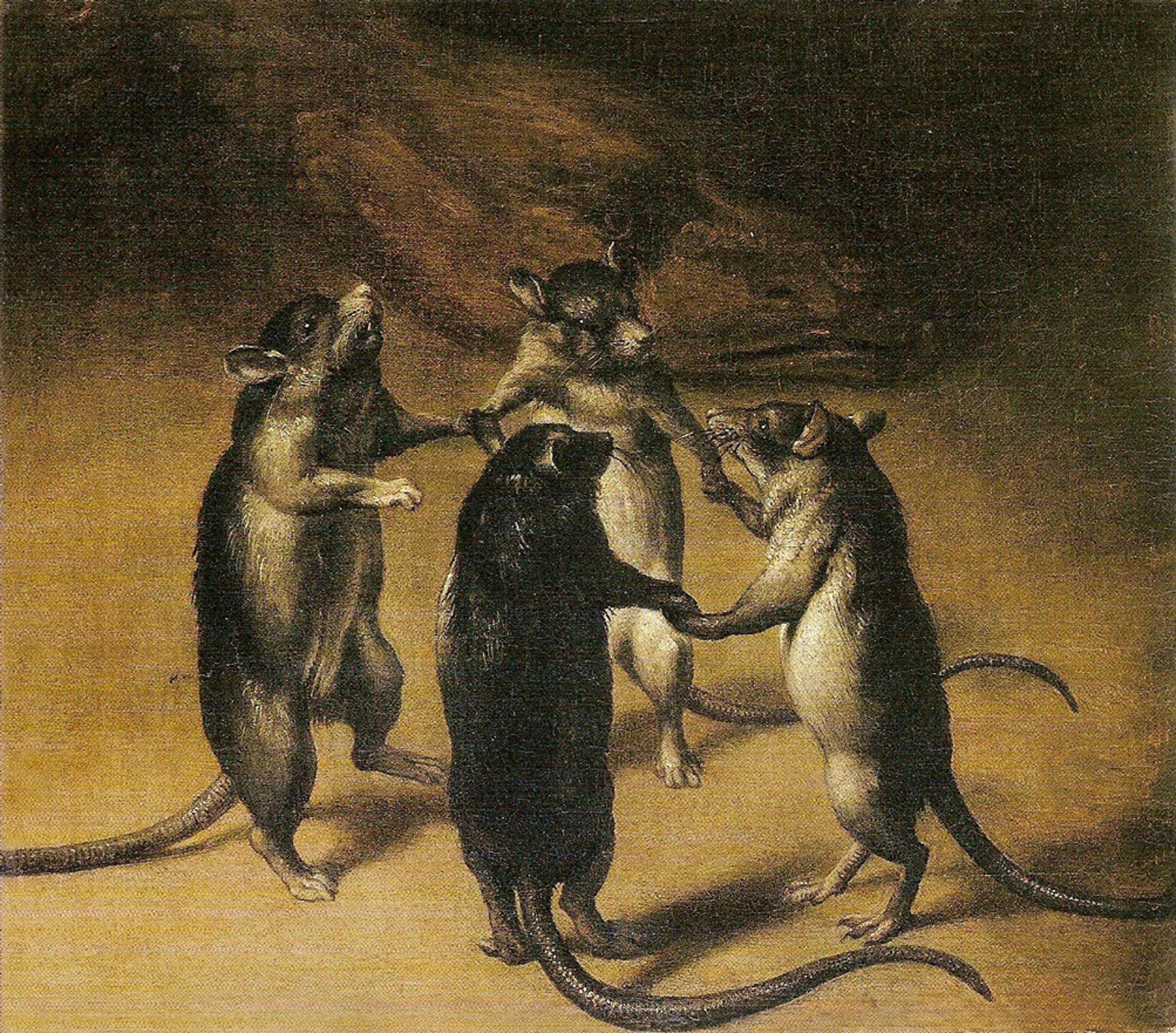 Dance of Rats Jewelry Pendent
