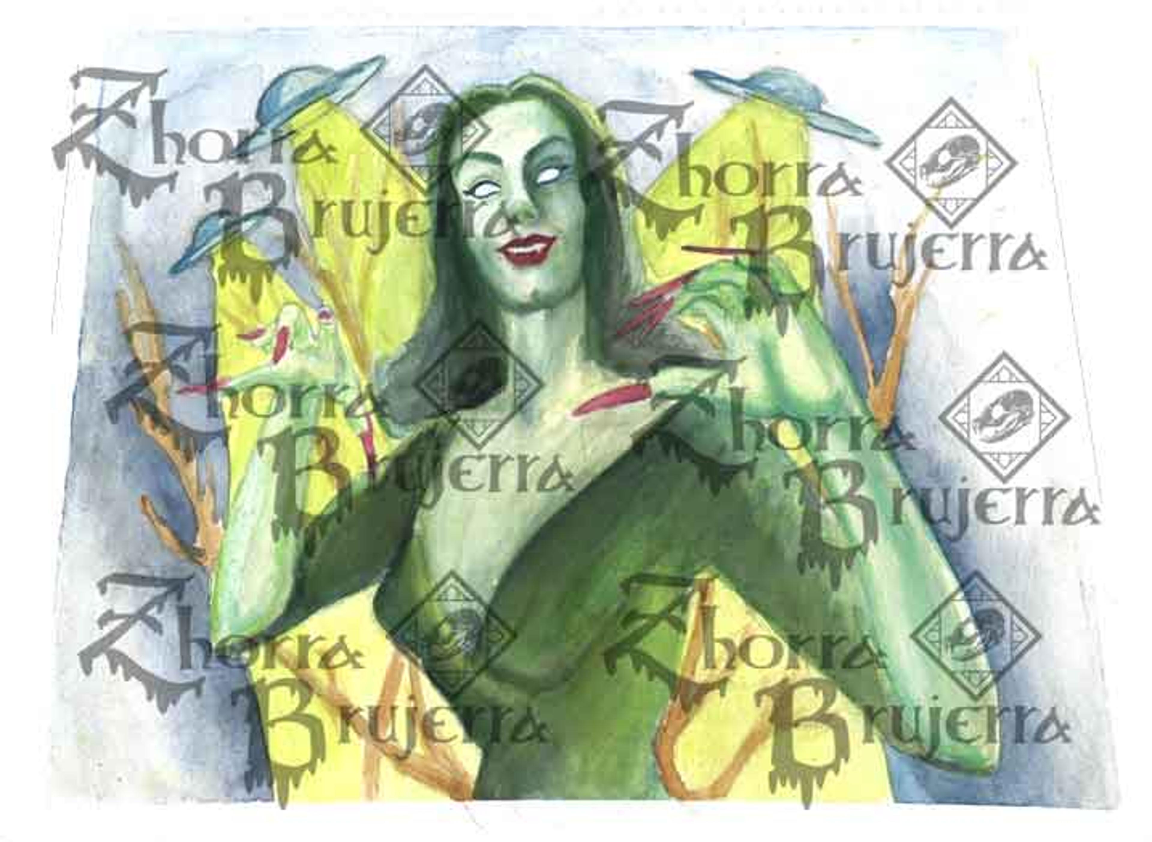 Vampira - Plan No. 9 from Outer Space Print