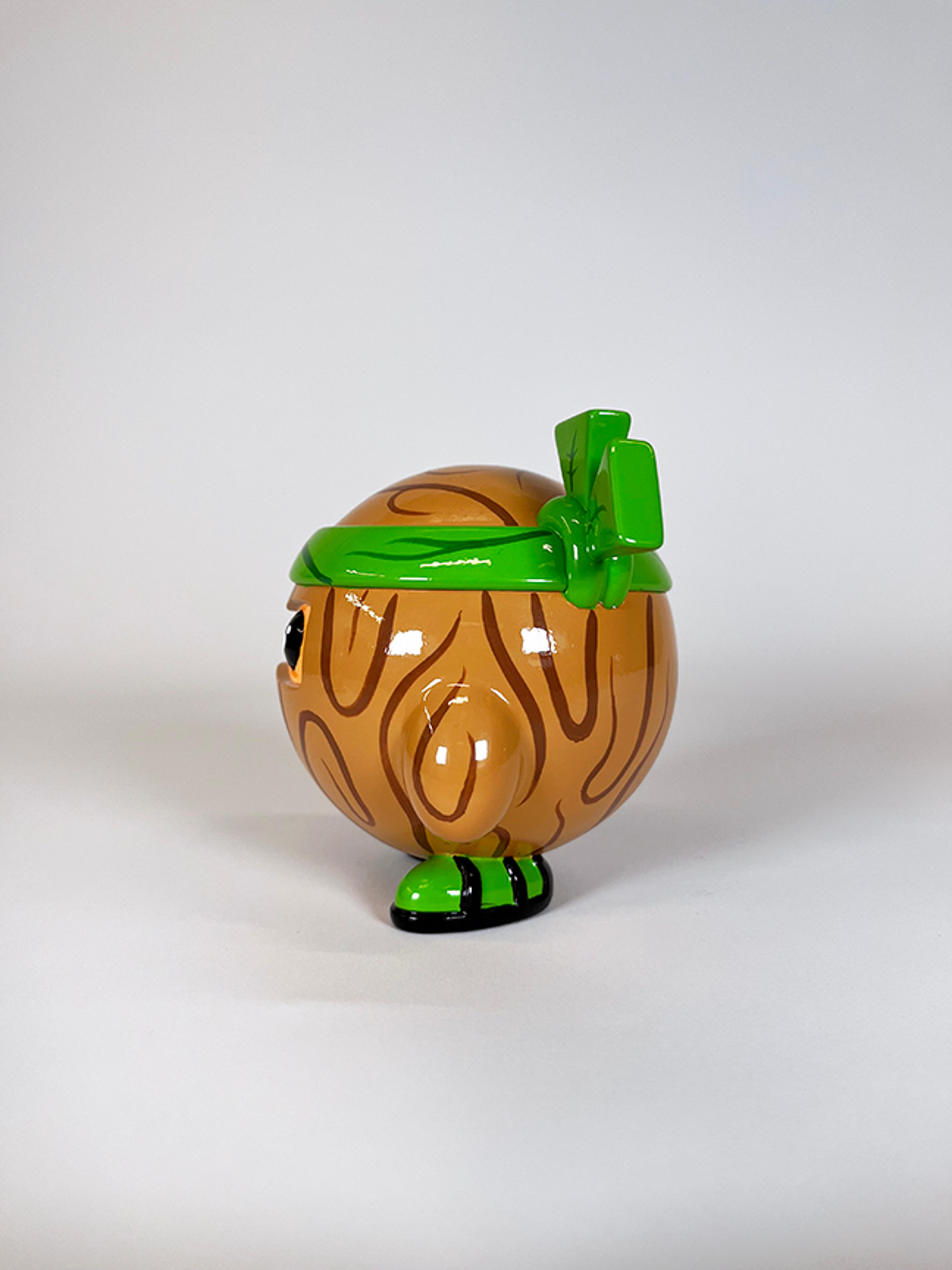 Alternate View 5 of Woodgrain-CUSTOM NINJITOS ART TOY